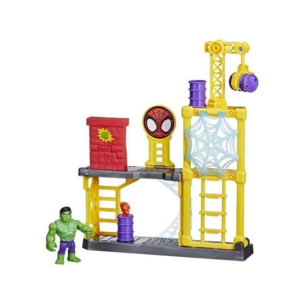Spidey & Friends Hulk Smash Yard Playset