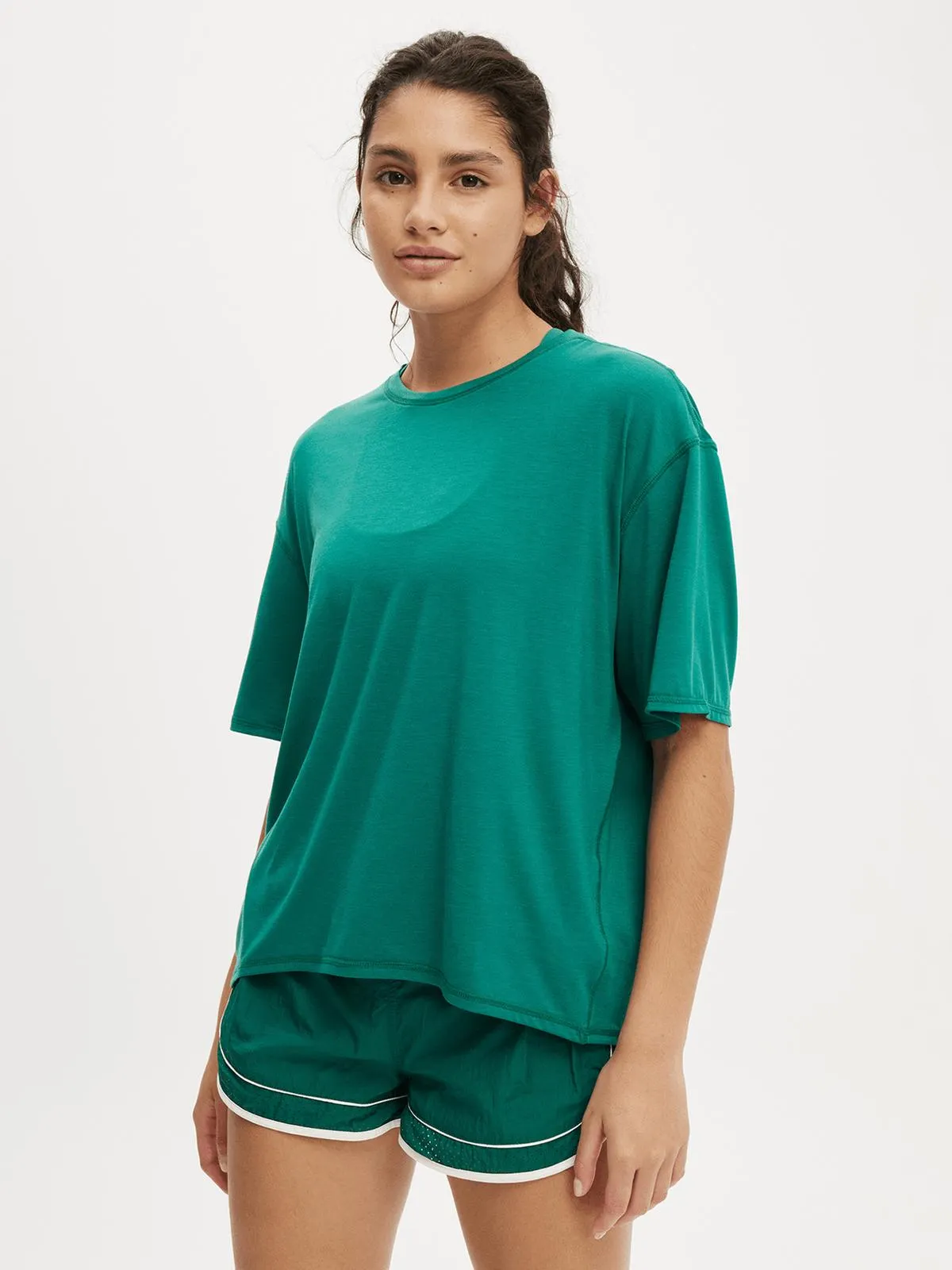 Women's Cotton On Green Active Lightweight T-shirt