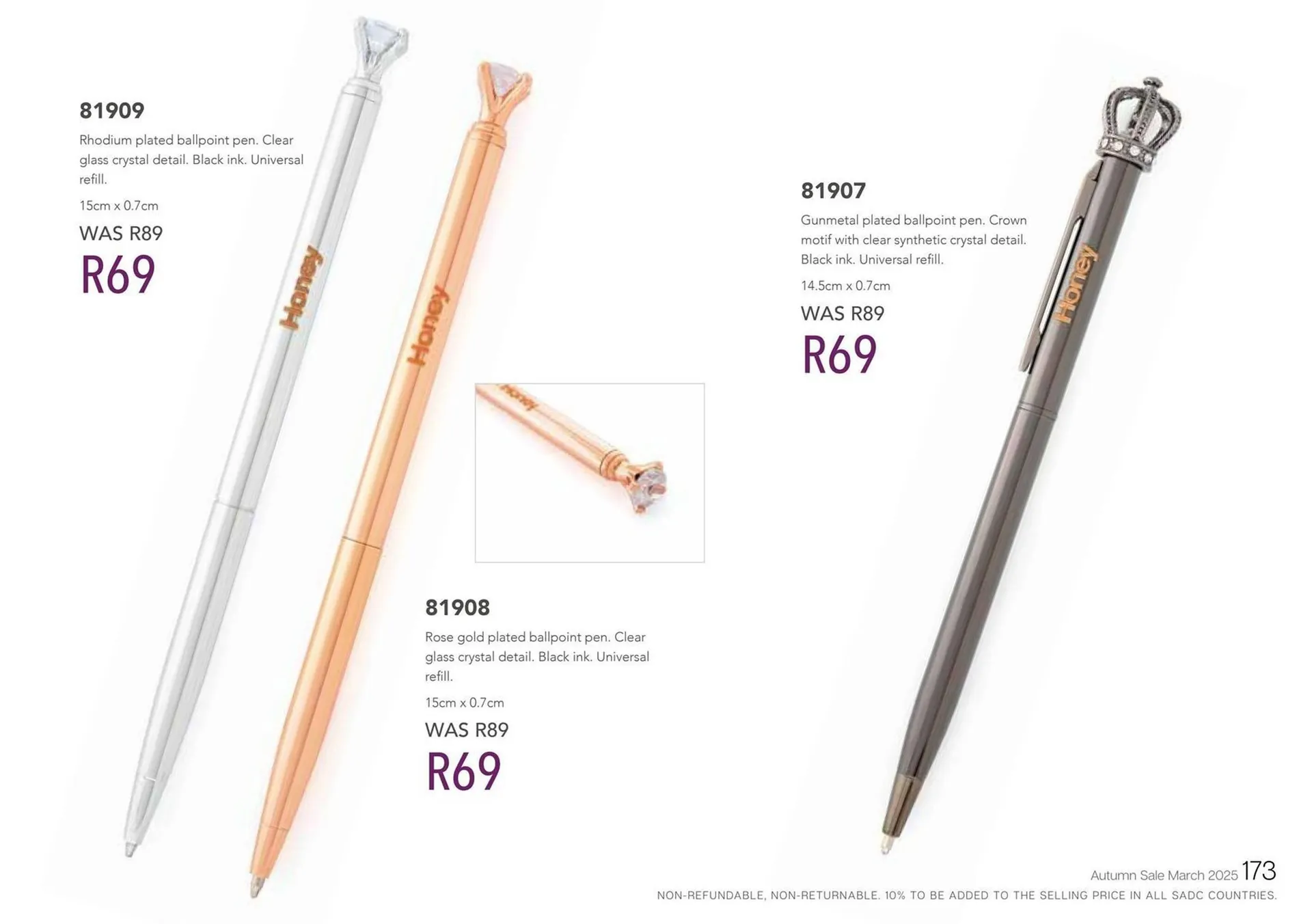 Honey Fashion Accessories catalogue from 6 June to 12 June 2025 - Catalogue Page 175