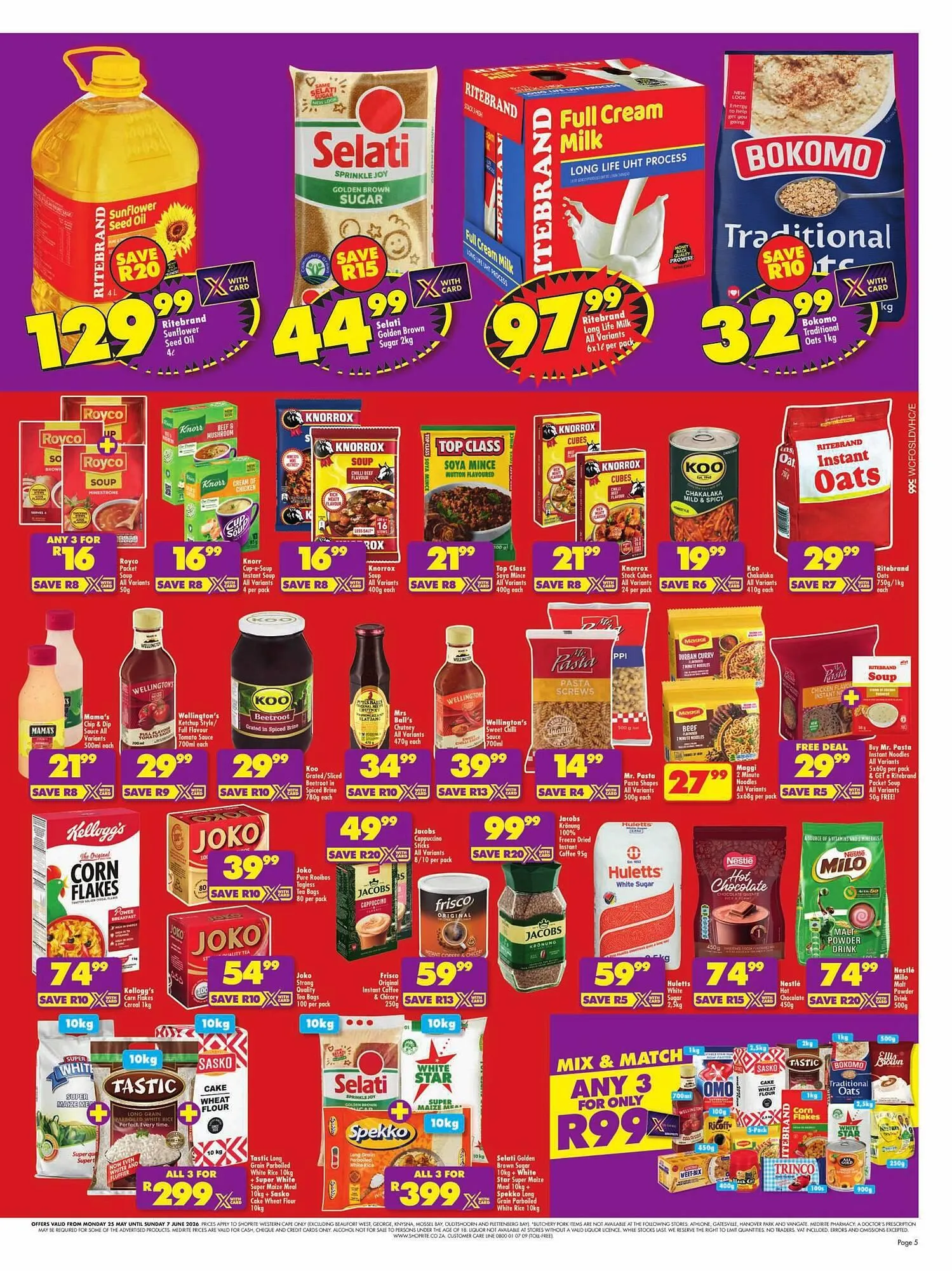Shoprite catalogue from 25 May to 7 June 2026 - Catalogue Page 5
