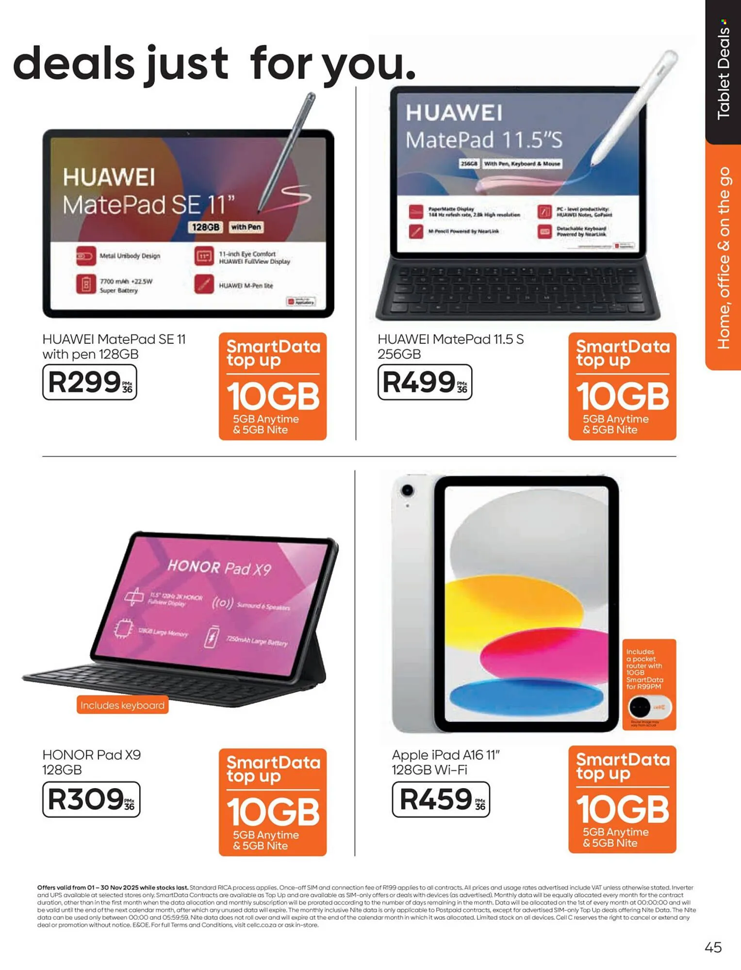 Cell C catalogue from 1 November to 30 November 2025 - Catalogue Page 47