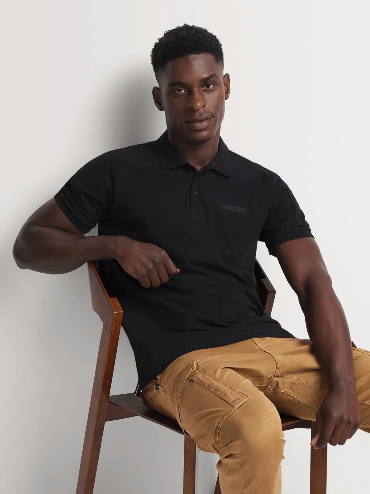 Union-DNM Men's Black Golfer