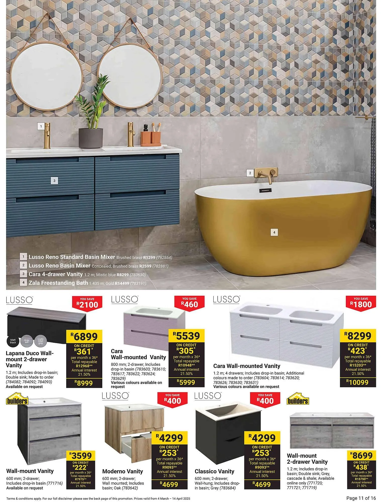 Builders Warehouse catalogue from 4 March to 14 April 2025 - Catalogue Page 9