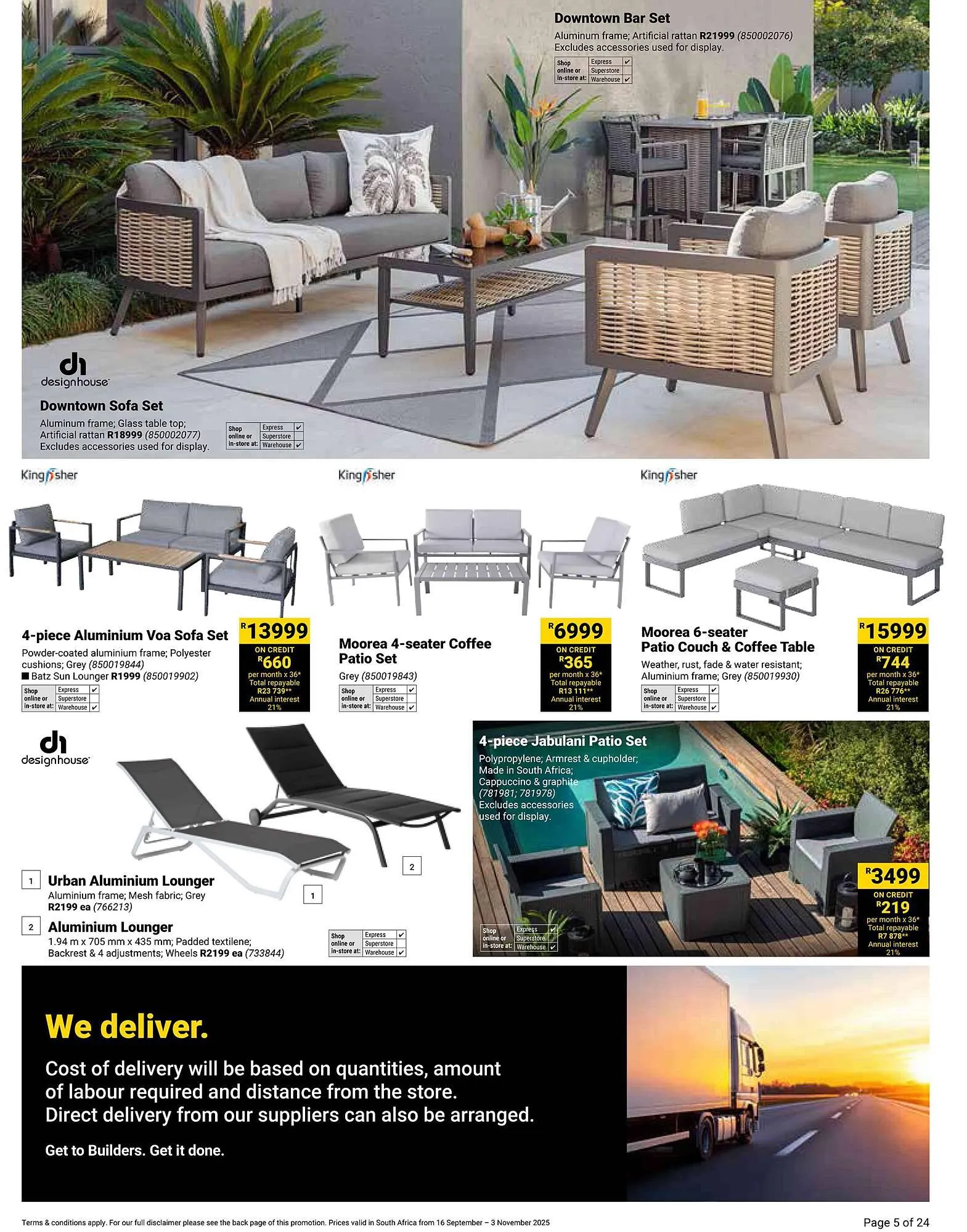 Builders Warehouse catalogue from 16 September to 3 November 2025 - Catalogue Page 5