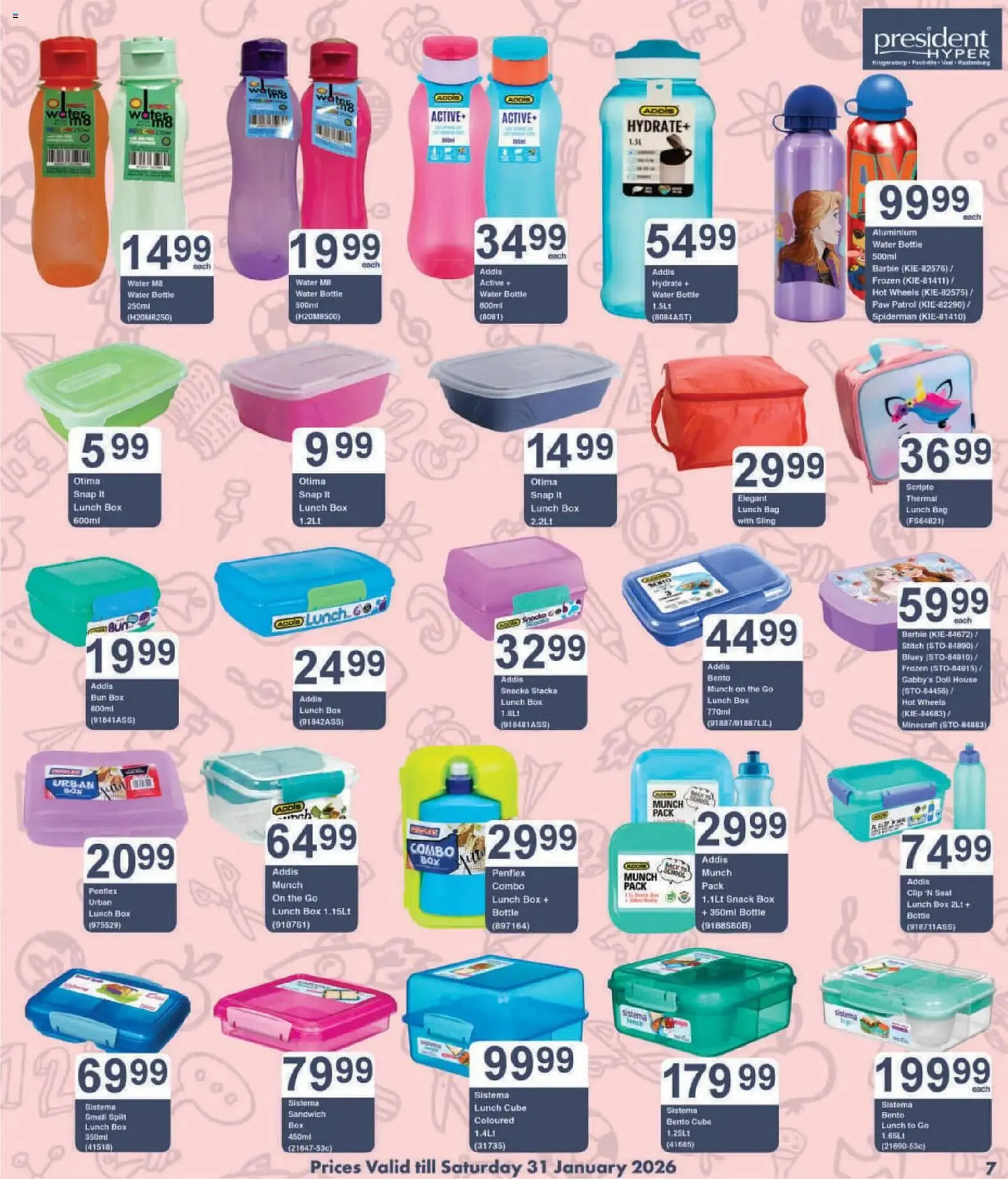 President Hyper catalogue from 28 December to 31 January 2026 - Catalogue Page 7