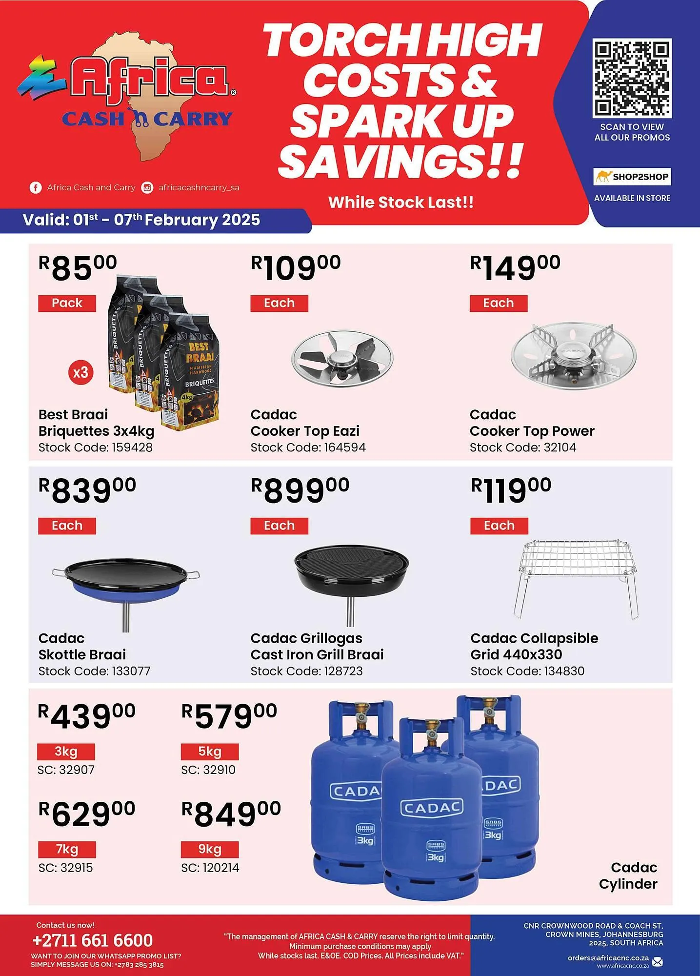 Africa Cash and Carry catalogue from 1 February to 7 February 2025 - Catalogue Page 1
