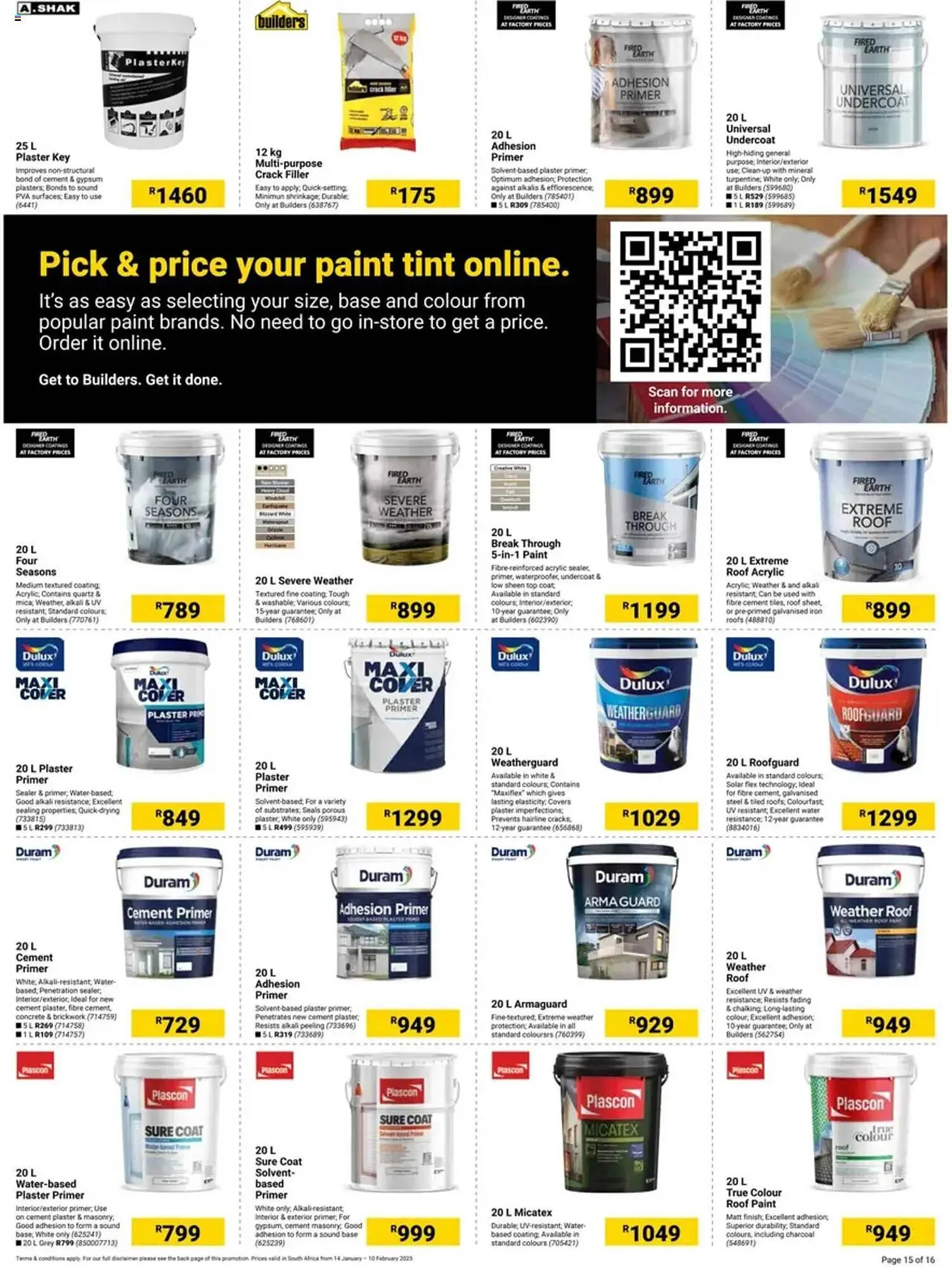 Builders Warehouse catalogue from 14 January to 10 February 2025 - Catalogue Page 3