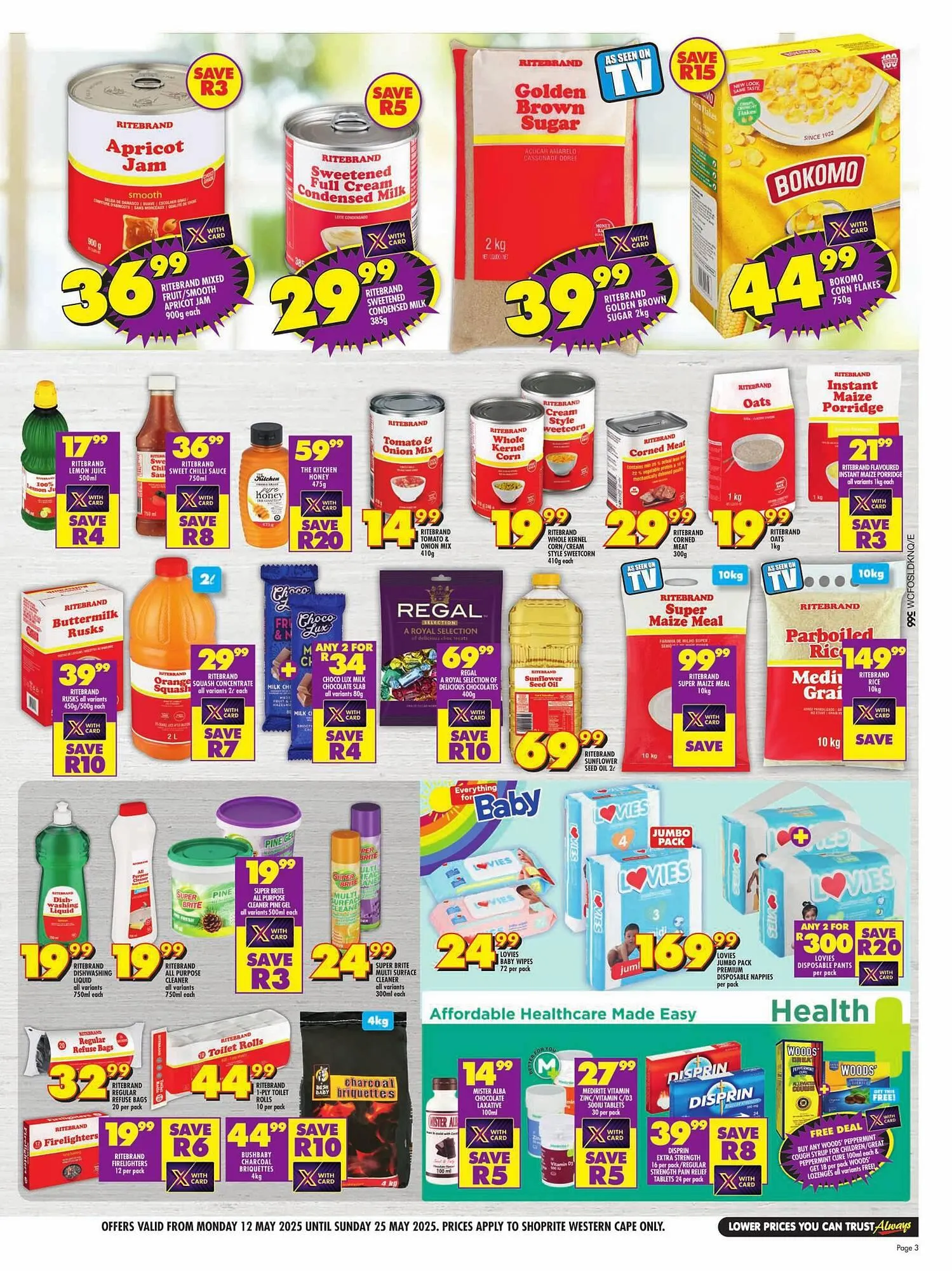 Shoprite catalogue from 12 May to 25 May 2025 - Catalogue Page 3