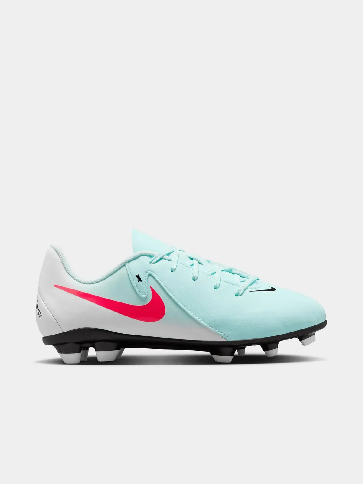 Junior Nike Phantom GX II Club FG/MG Green/Red Boots
