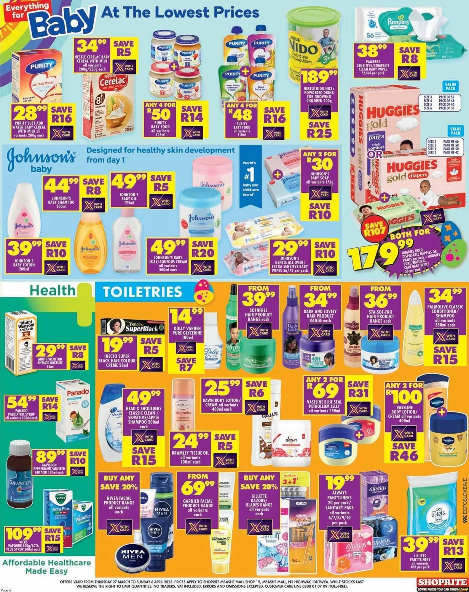 Shoprite catalogue from 27 March to 6 April 2025 - Catalogue Page 6