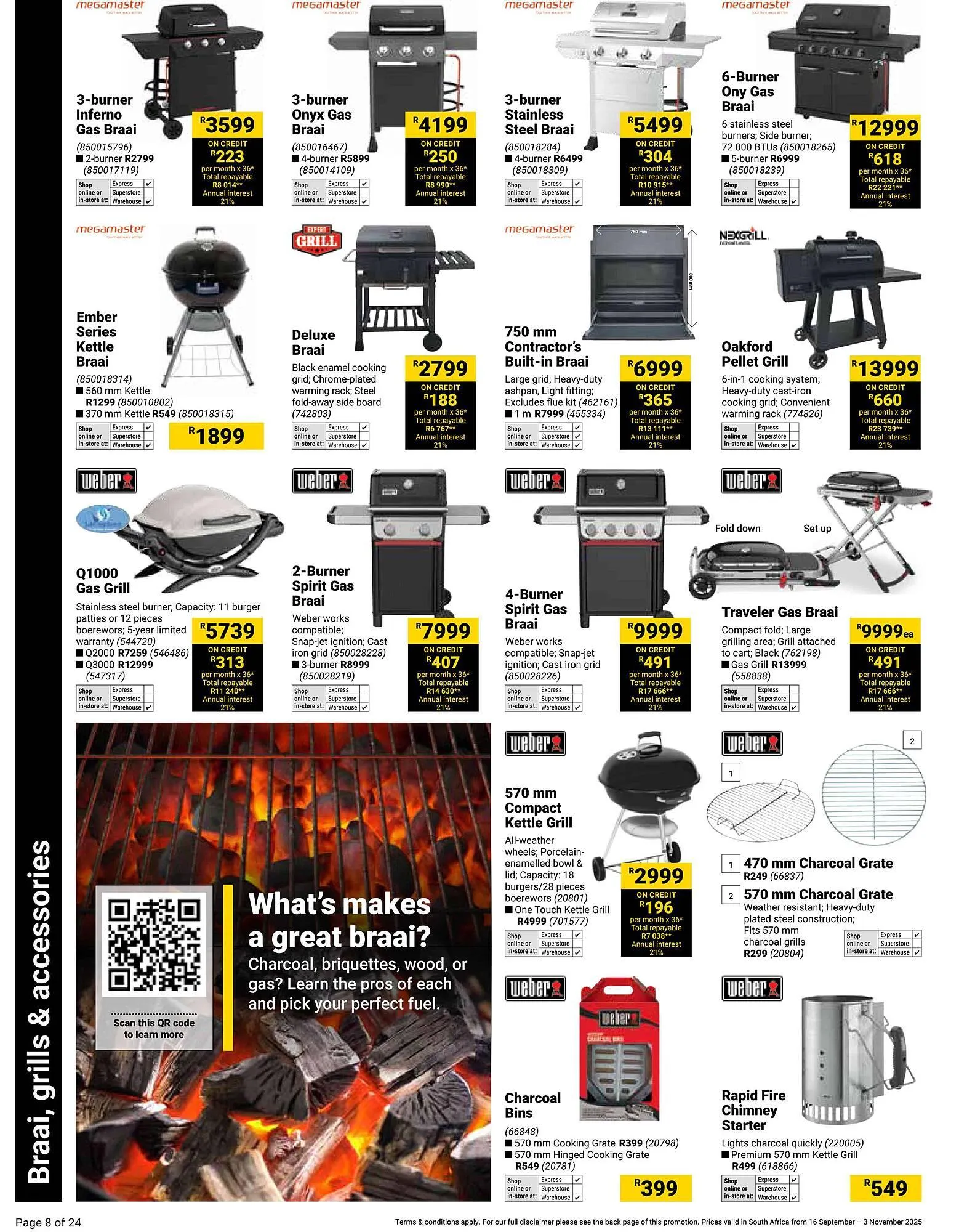 Builders Warehouse catalogue from 16 September to 3 November 2025 - Catalogue Page 8