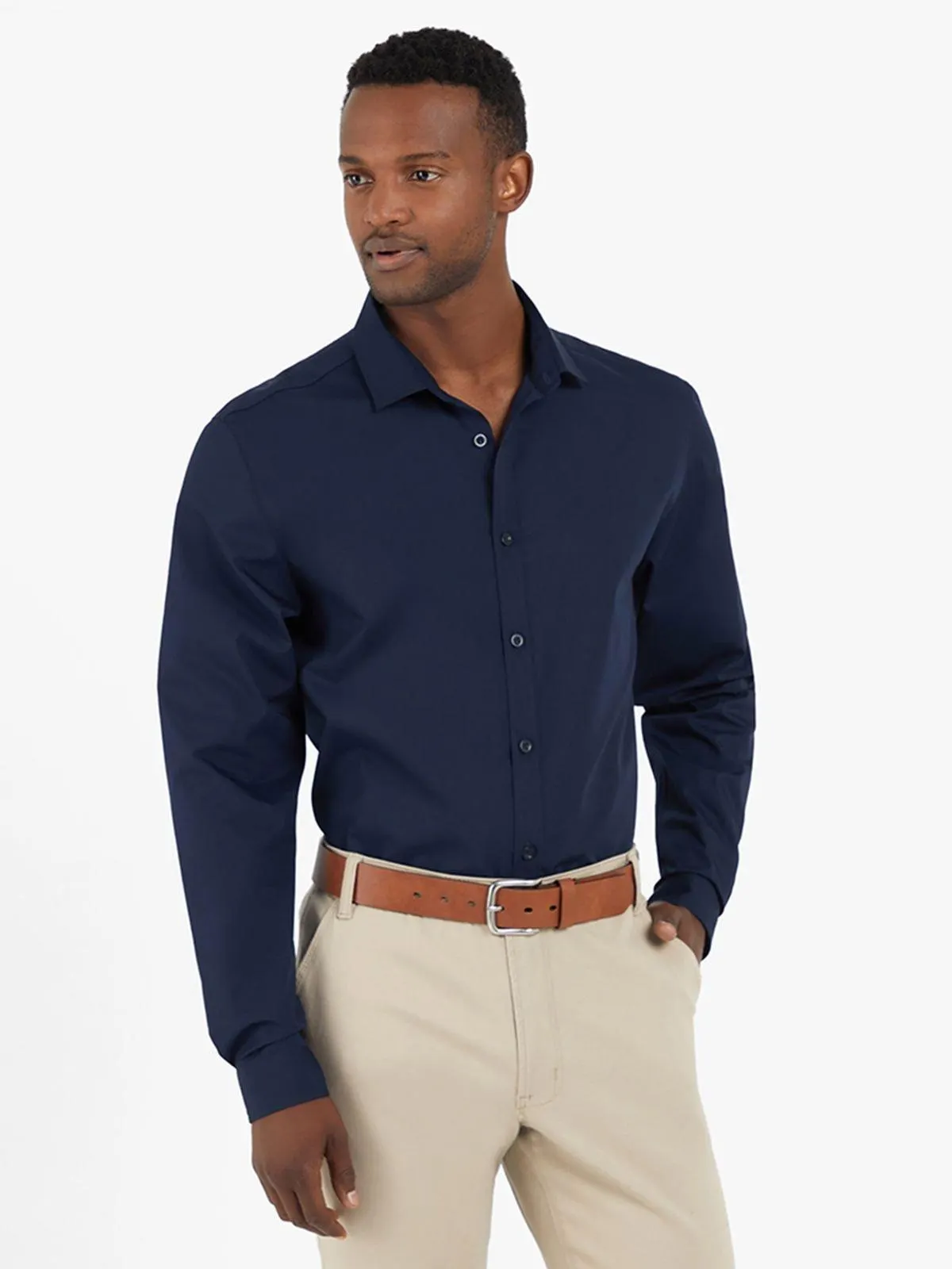 Exact Men's Navy Shirt