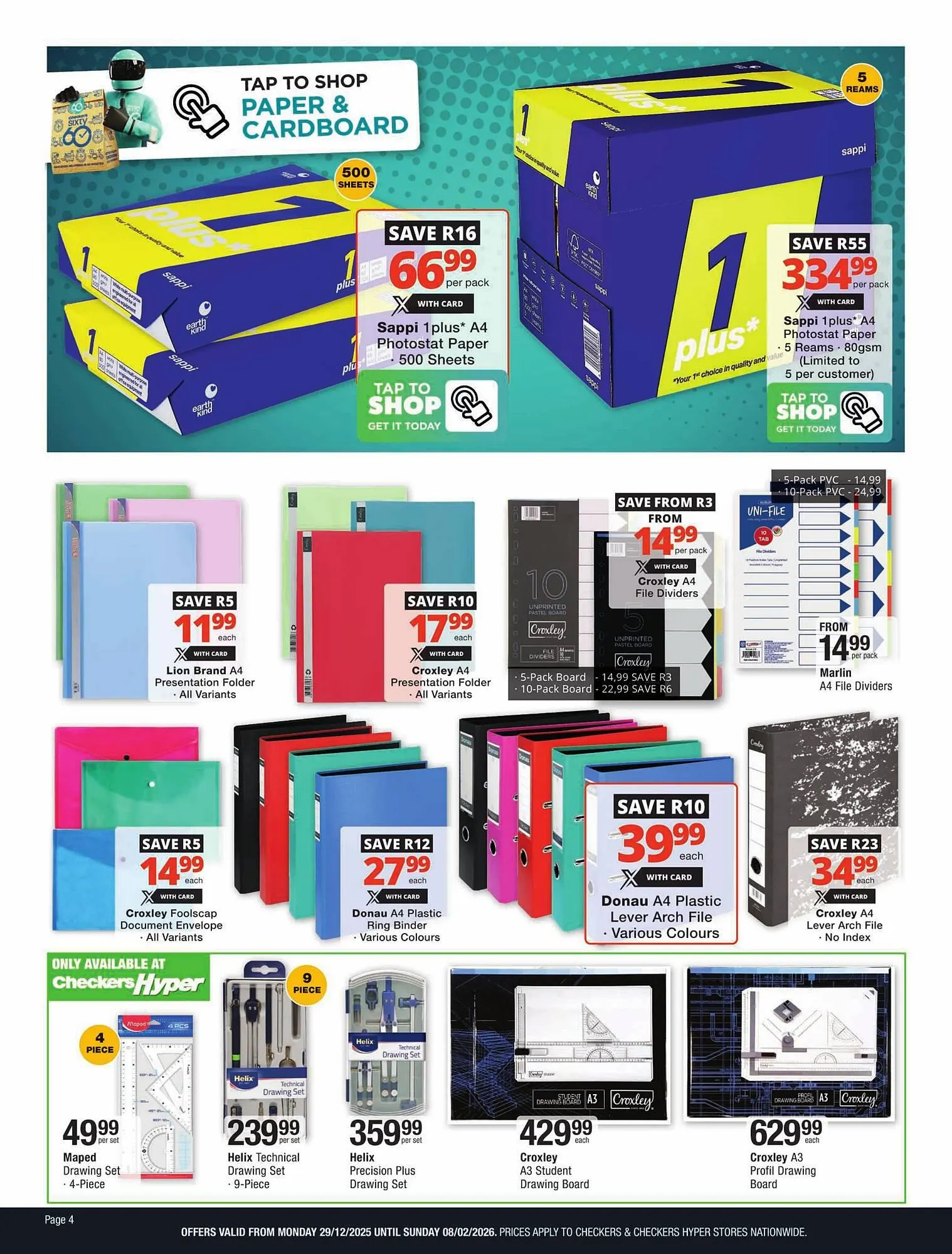Checkers catalogue from 29 December to 8 February 2026 - Catalogue Page 4