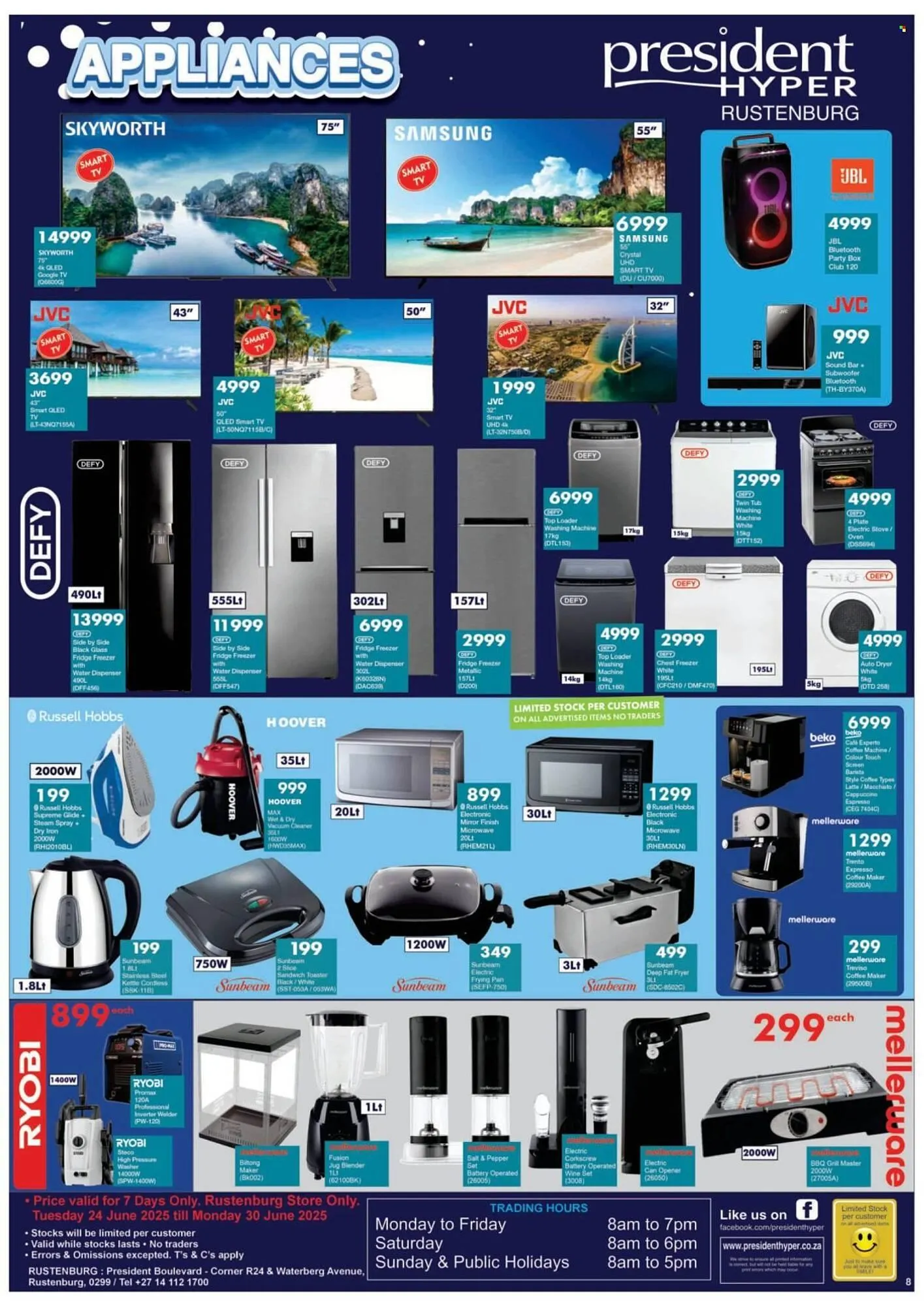 President Hyper catalogue from 24 June to 30 June 2025 - Catalogue Page 8