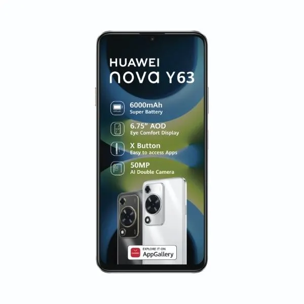 Huawei Cellphone Nova Y63 6GB+128GB