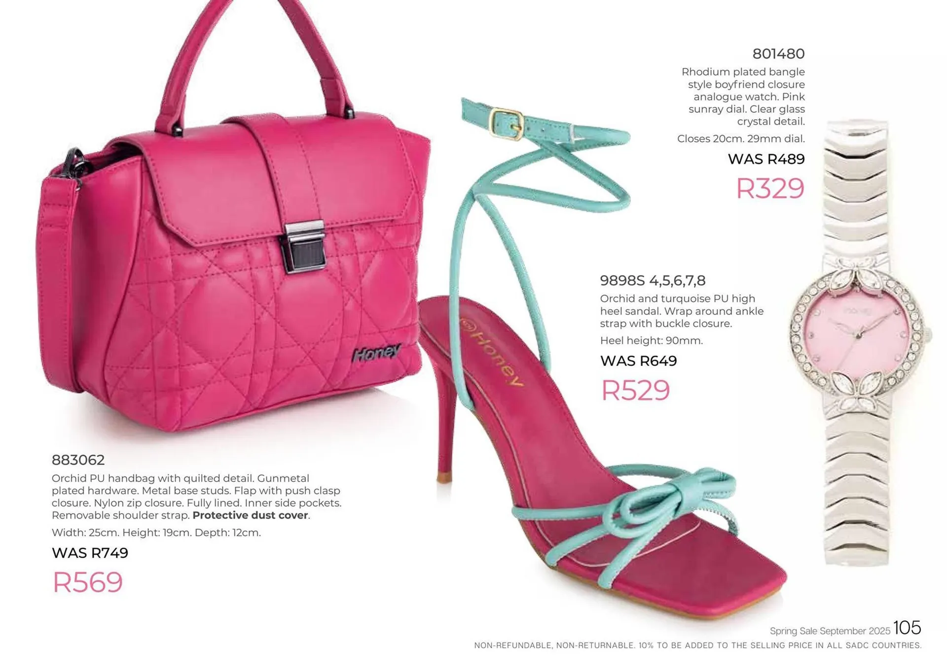 Honey Fashion Accessories catalogue from 3 September to 30 September 2025 - Catalogue Page 107