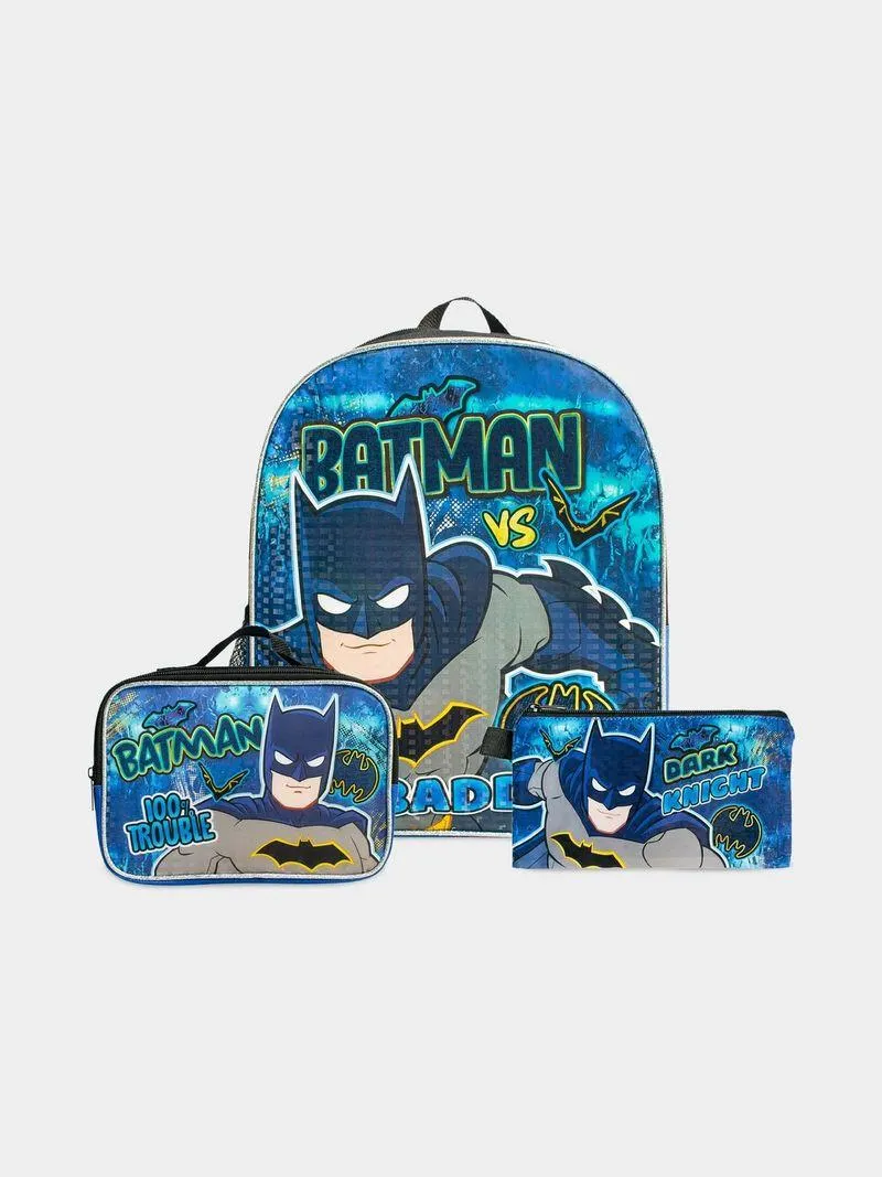 Batman Blue 3Pk Combo Set