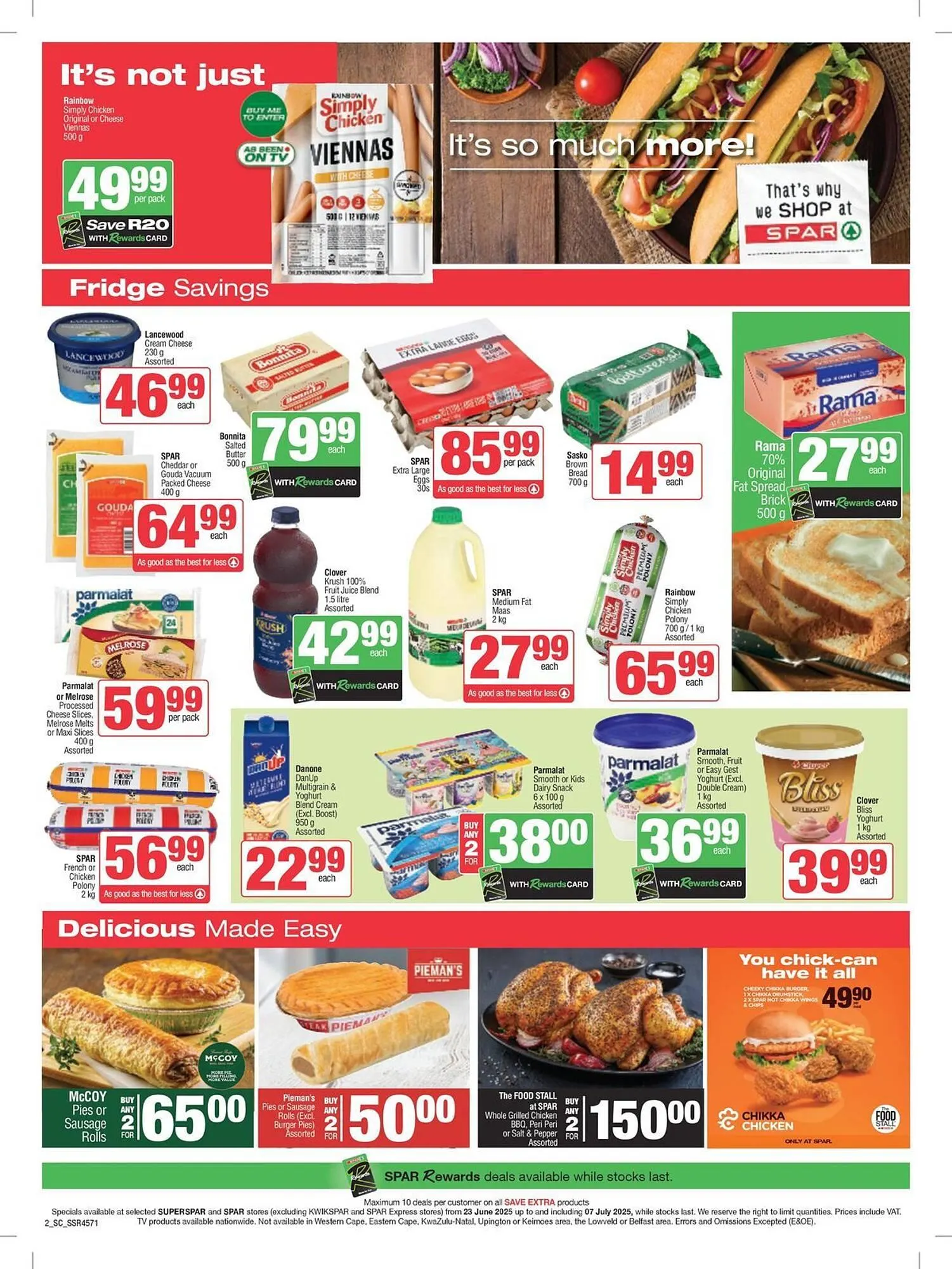 KwikSpar catalogue from 23 June to 7 July 2025 - Catalogue Page 2