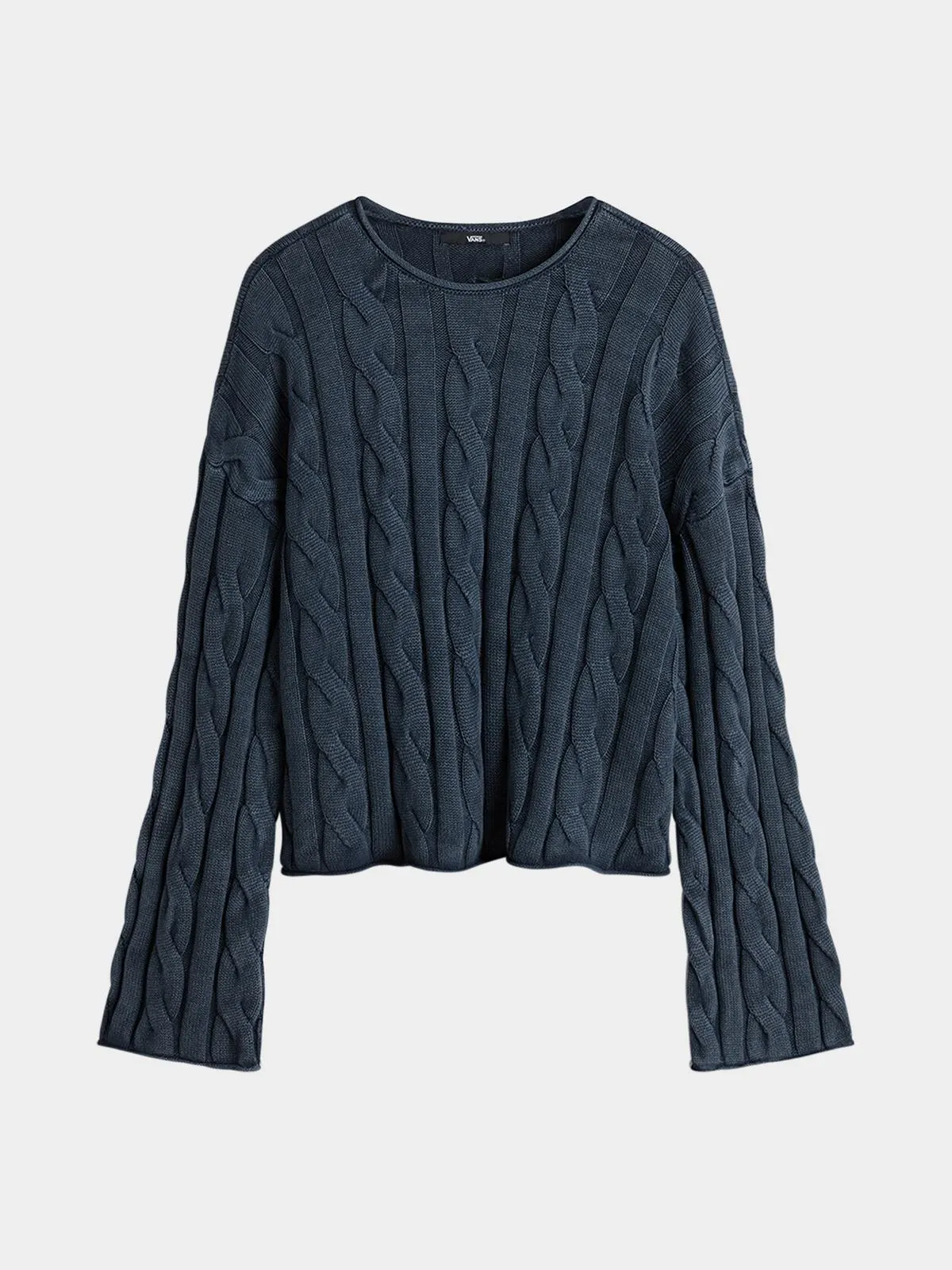 Vans Women's Mila Blue Cable Knit Jersey