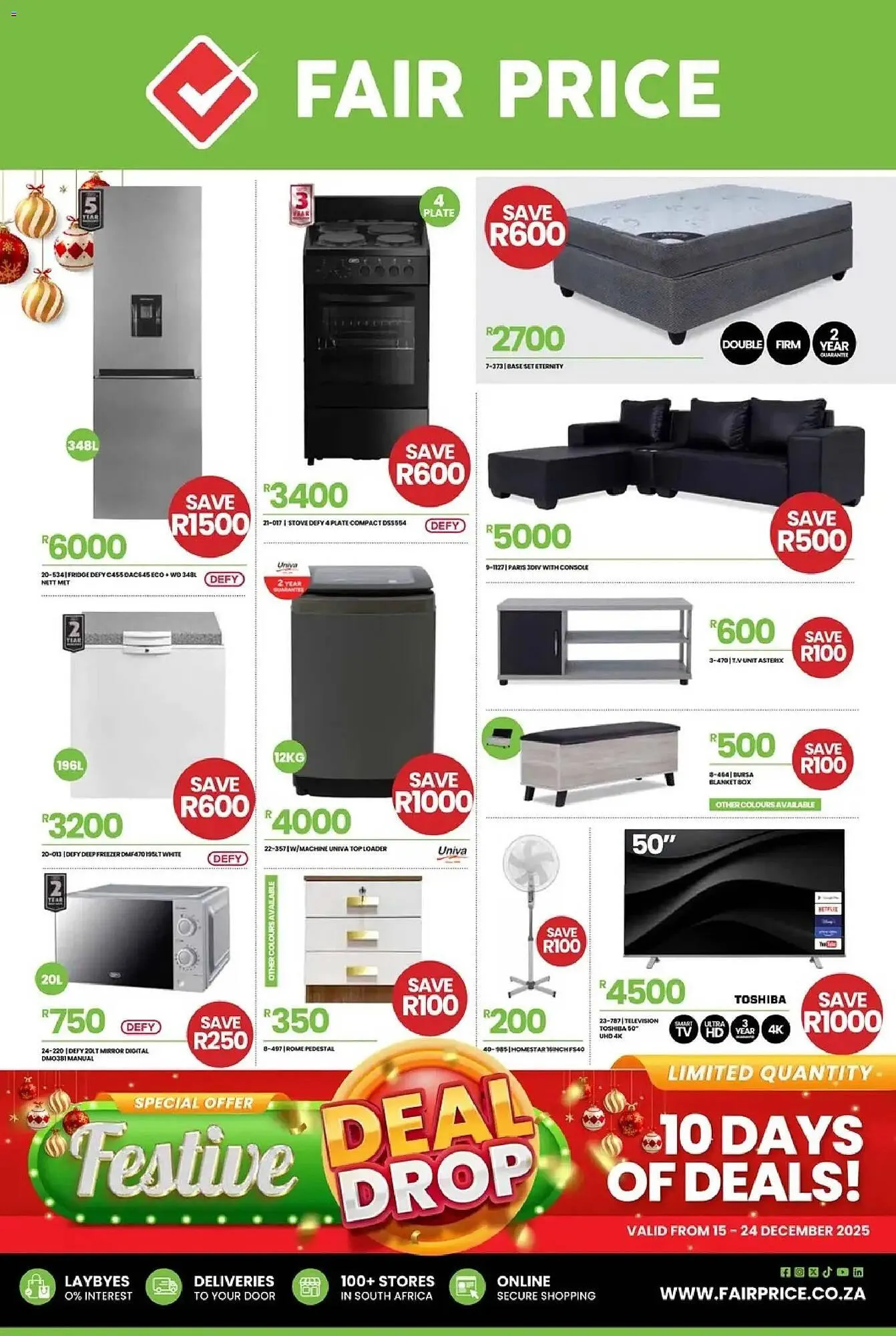 Fair Price catalogue from 15 December to 24 December 2025 - Catalogue Page 1