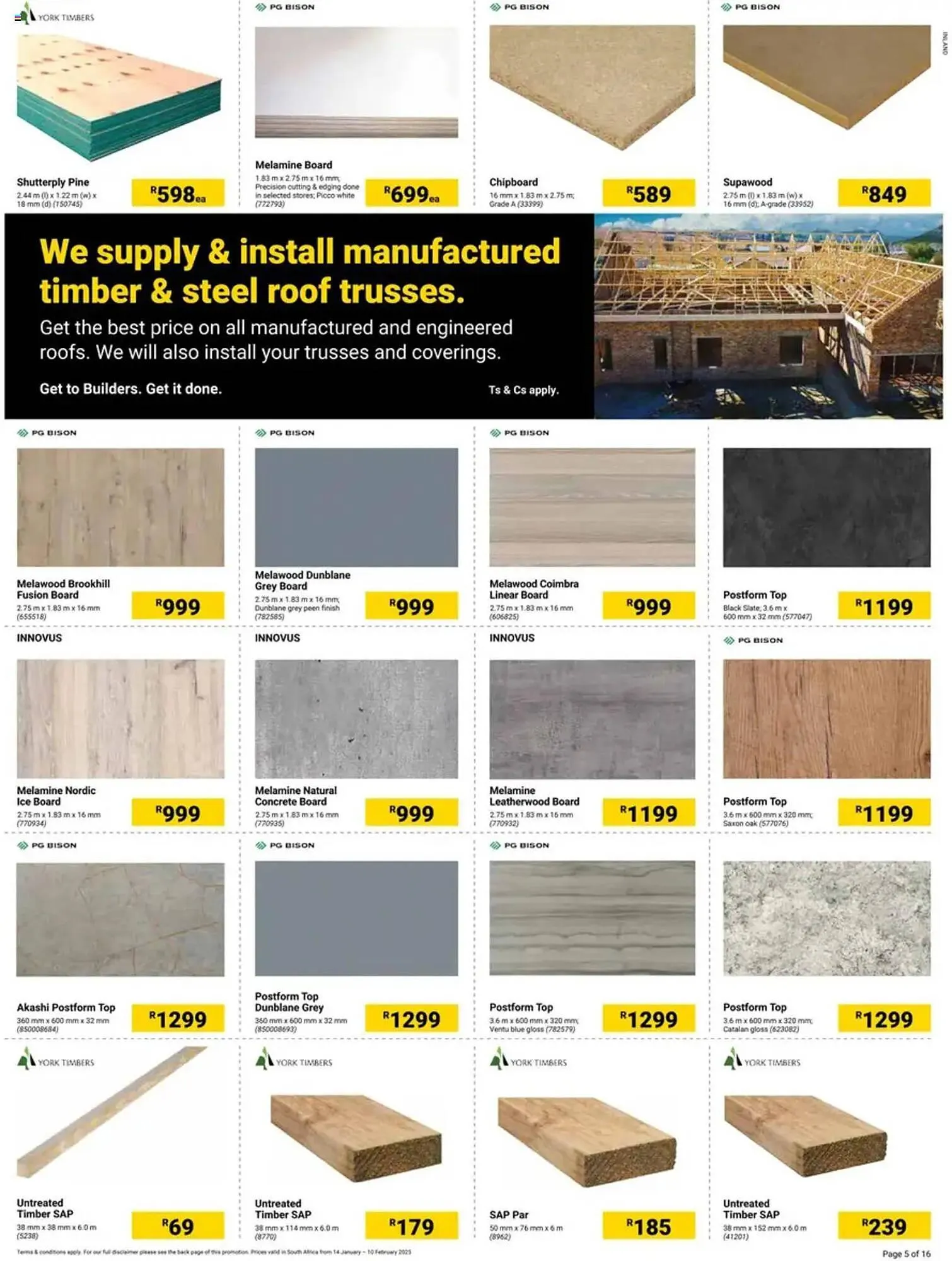 Builders Warehouse catalogue from 14 January to 10 February 2025 - Catalogue Page 13