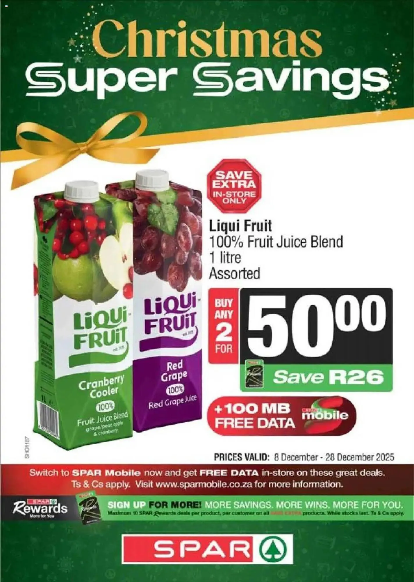 KwikSpar catalogue from 8 December to 28 December 2025 - Catalogue Page 7