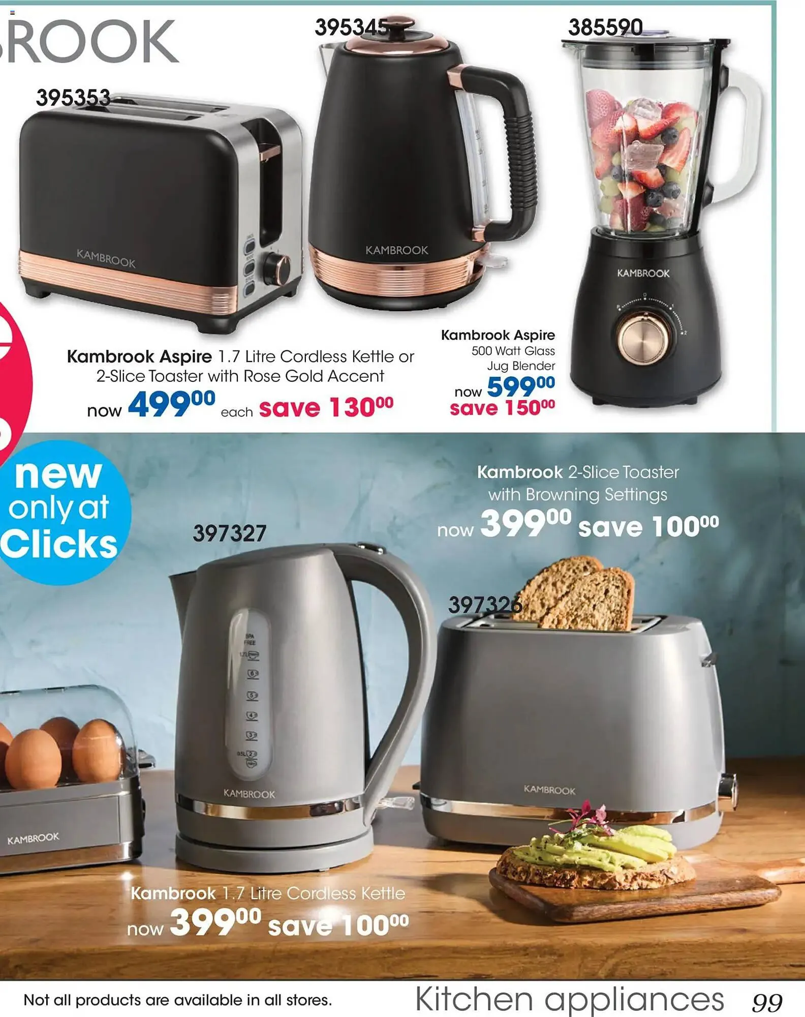 Clicks catalogue from 28 October to 24 December 2025 - Catalogue Page 99