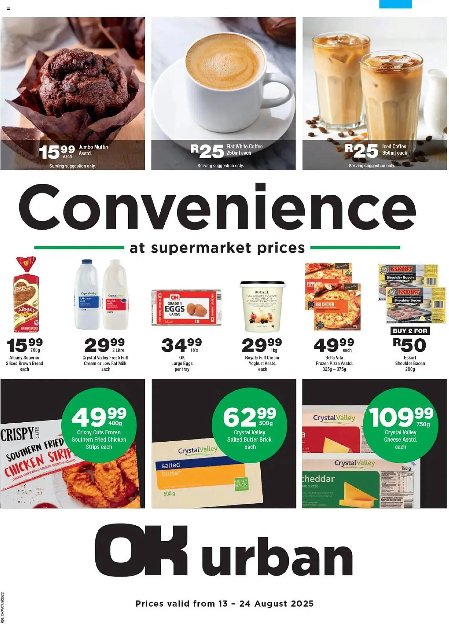 OK Foods catalogue from 13 August to 24 August 2025 - Catalogue Page 1