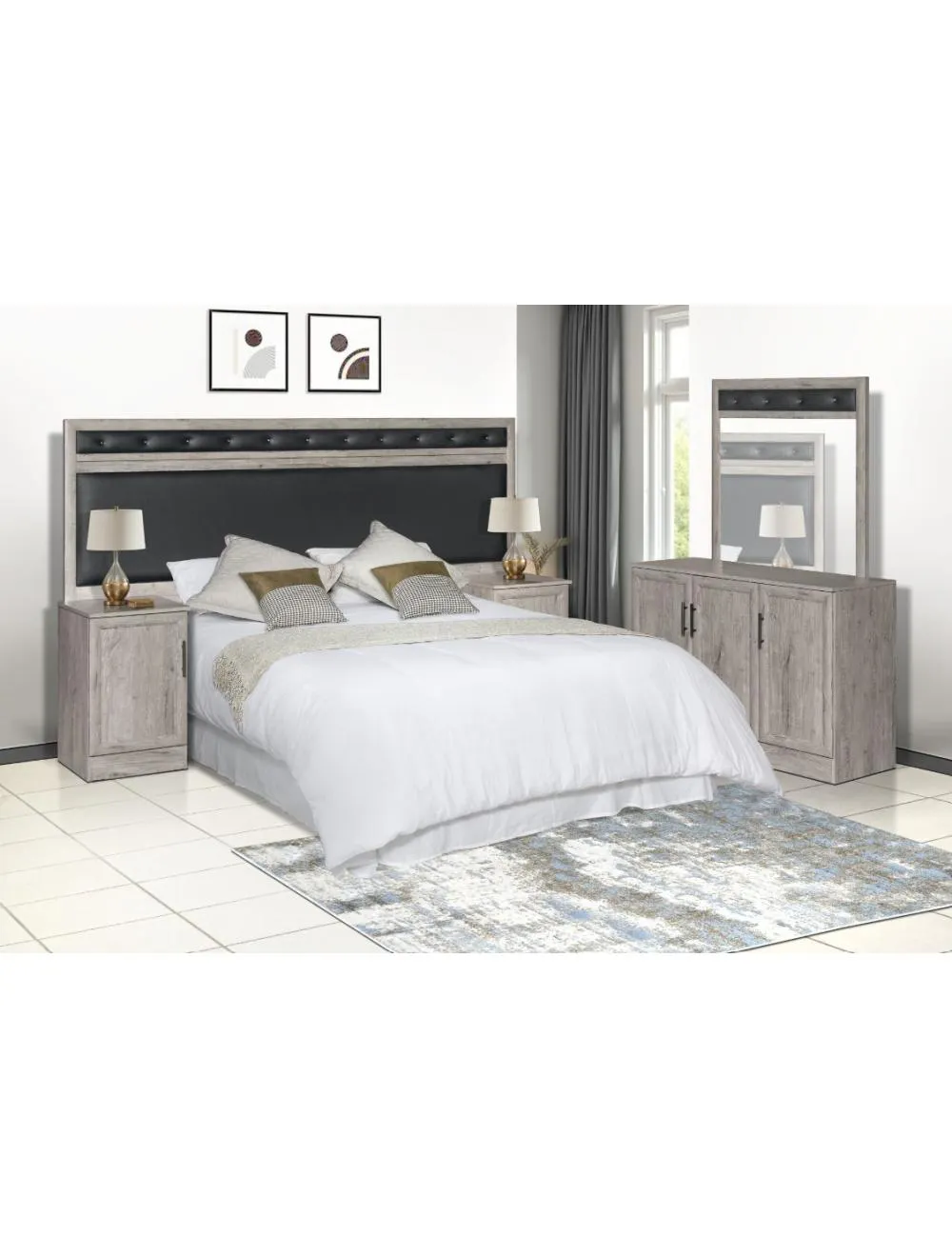 2pce Cassandra Bedroom Suite