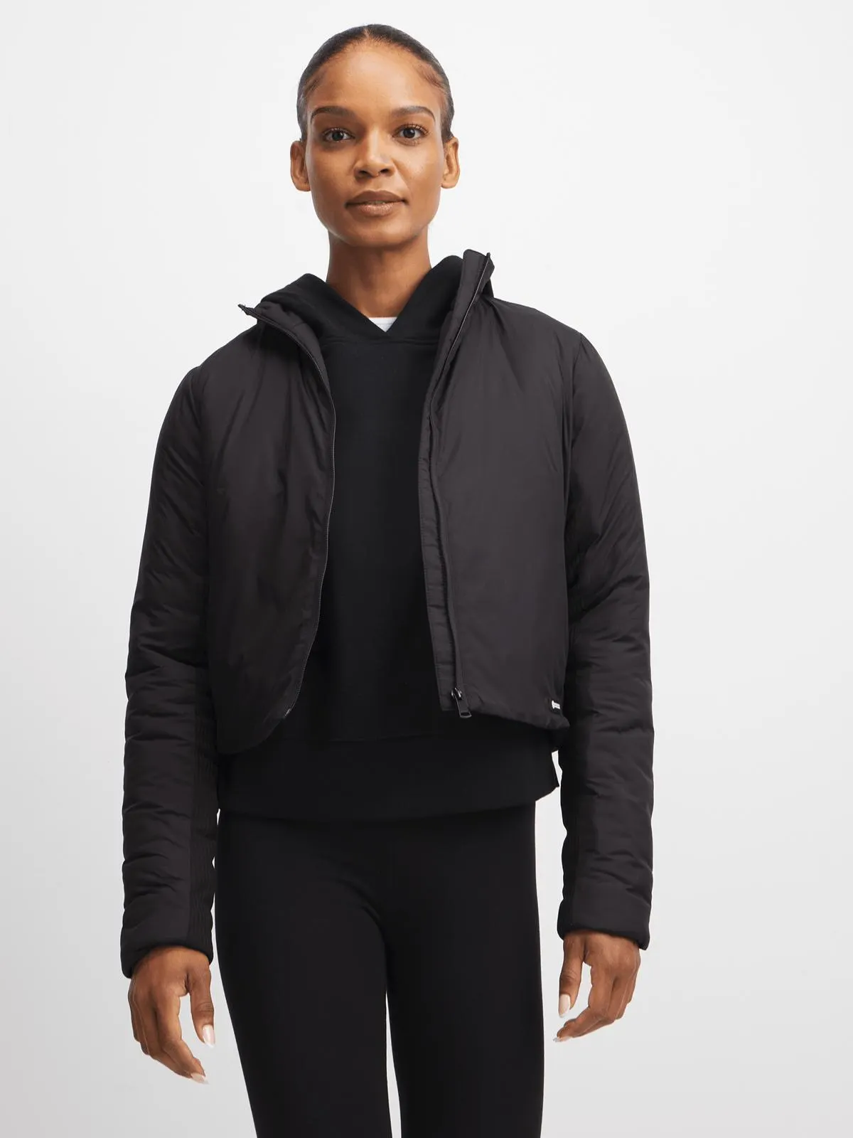 TS Womens Performance Black Puffer Jacket