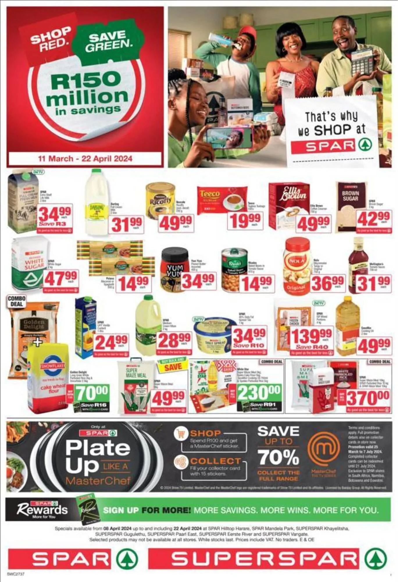Spar catalogue from 8 April to 22 April 2024 - Catalogue Page 1