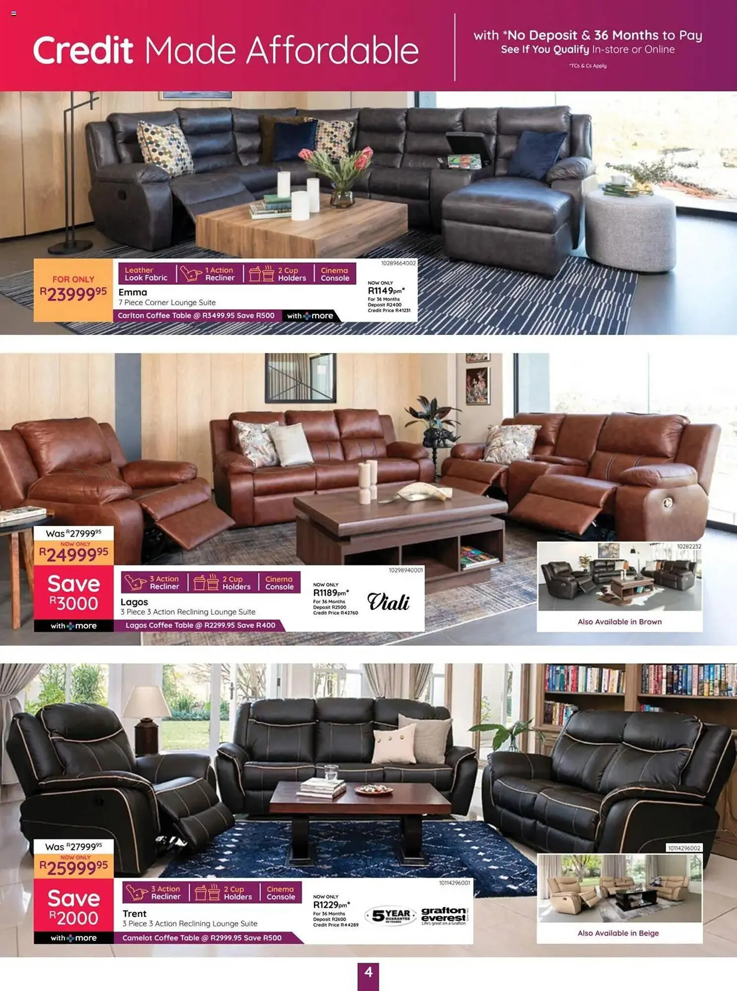 Bradlows catalogue from 20 January to 16 February 2025 - Catalogue Page 4