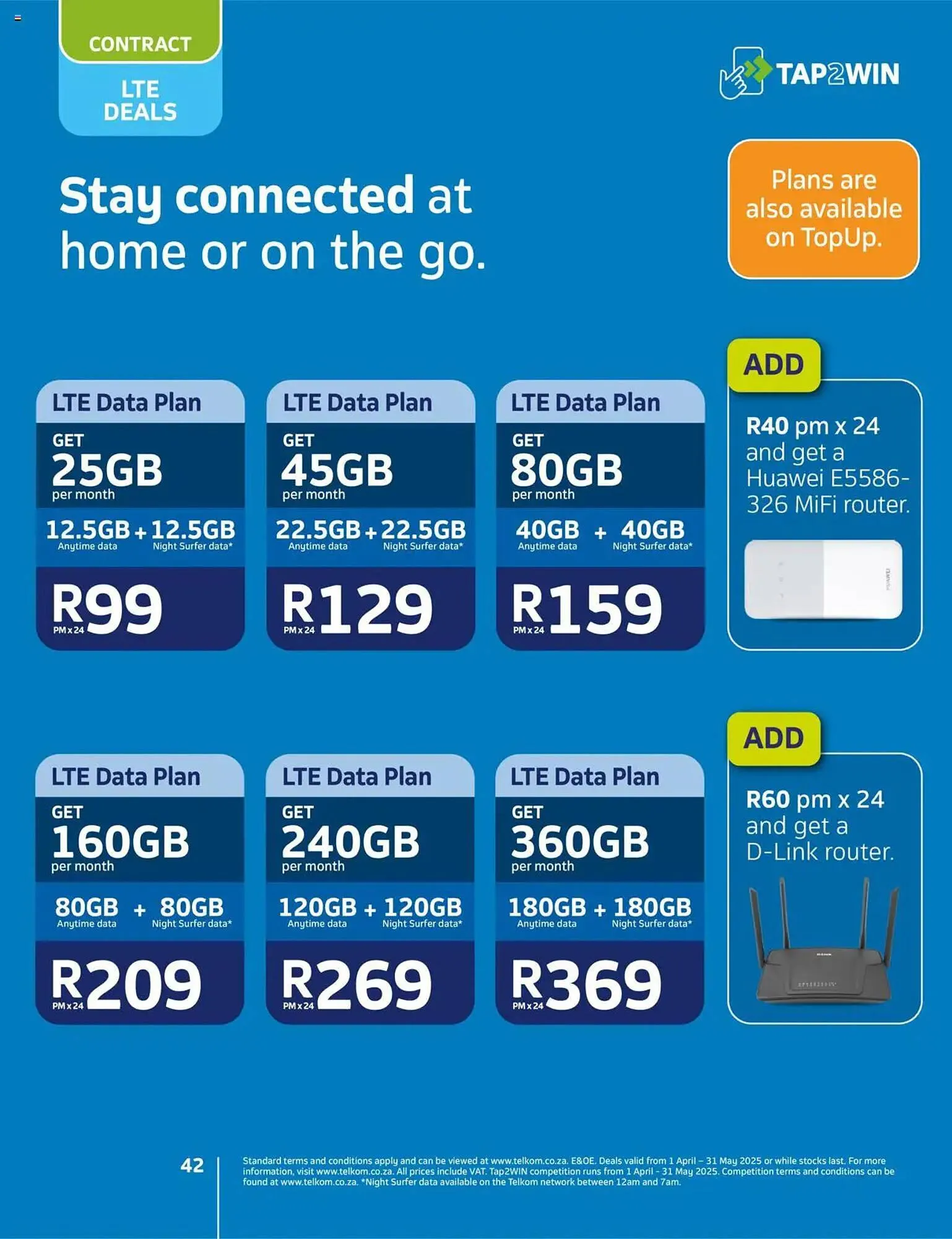 Telkom catalogue from 1 April to 31 May 2025 - Catalogue Page 40