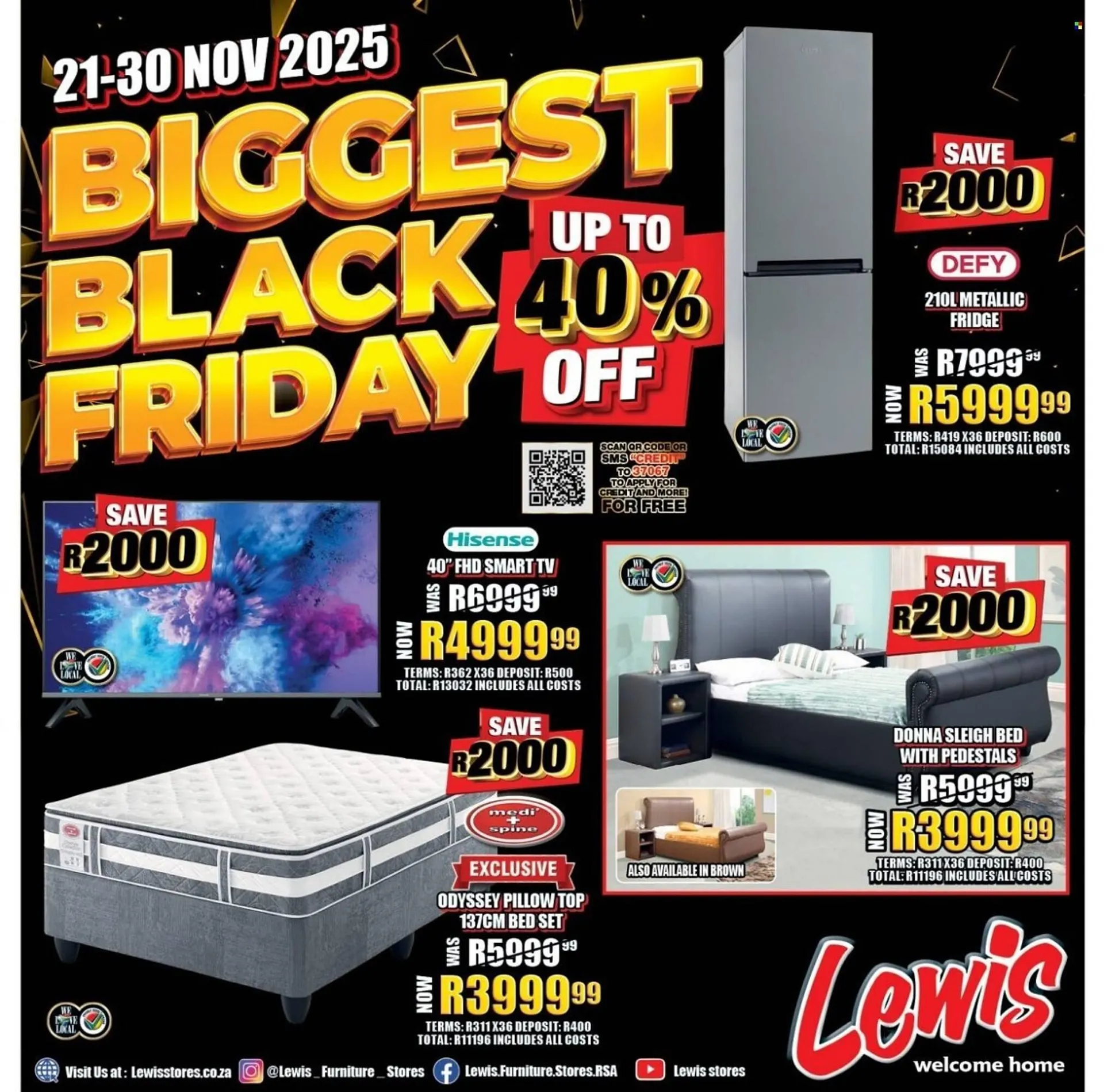 Lewis catalogue from 21 November to 30 November 2025 - Catalogue Page 1