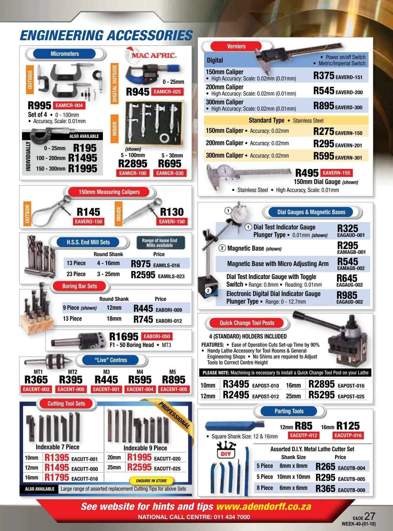 Adendorff Machinery Mart Current catalogue from 3 October to 17 October 2024 - Catalogue Page 29
