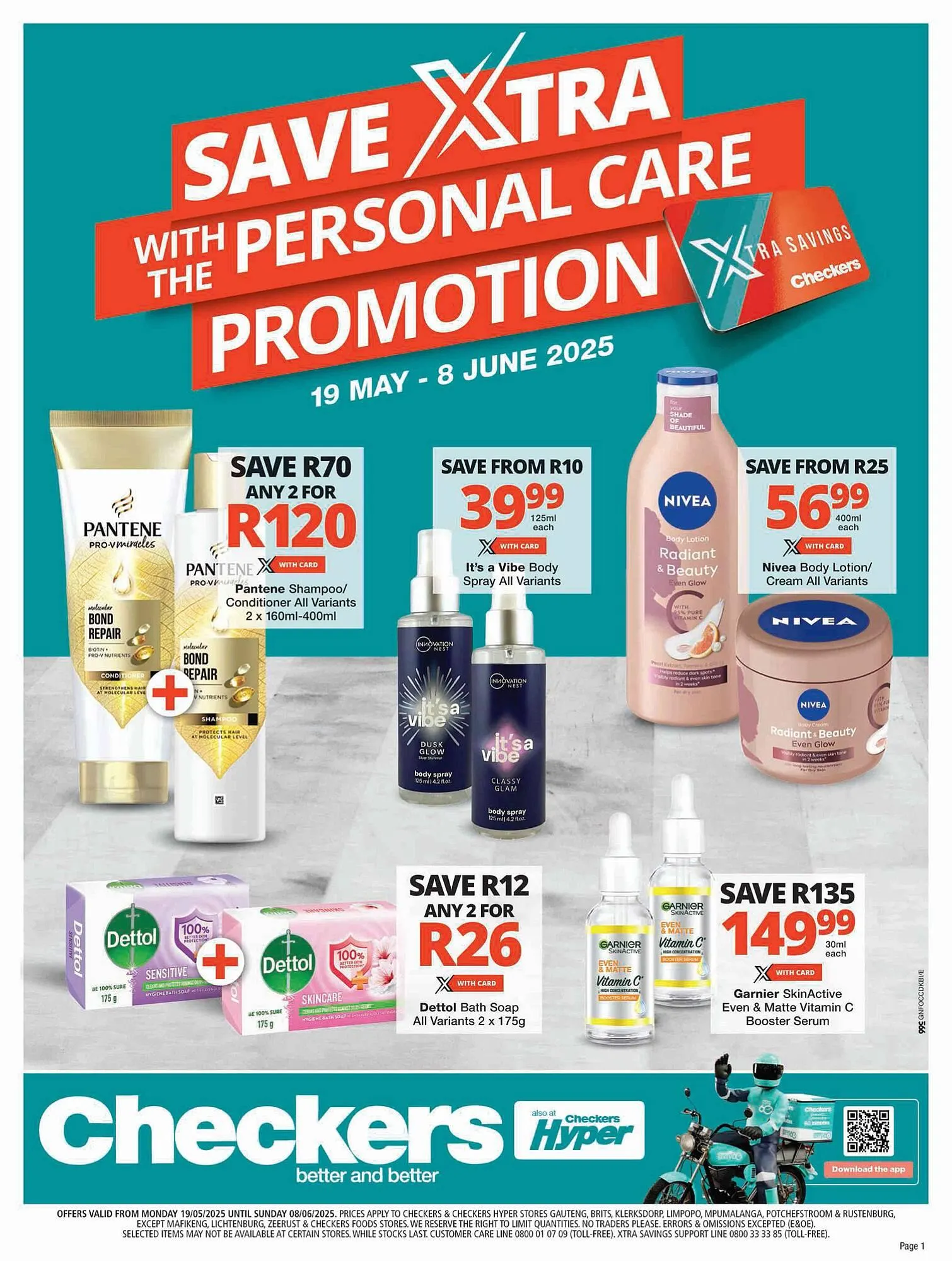 Checkers catalogue from 19 May to 8 June 2025 - Catalogue Page 1