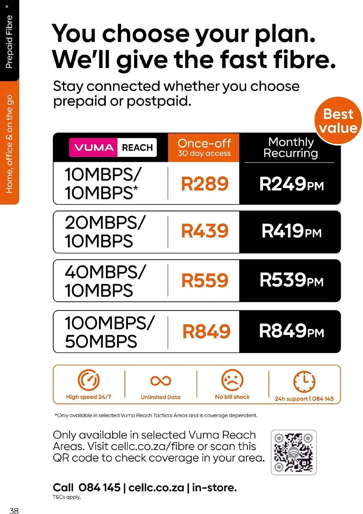 Cell C catalogue from 16 September to 31 October 2025 - Catalogue Page 38