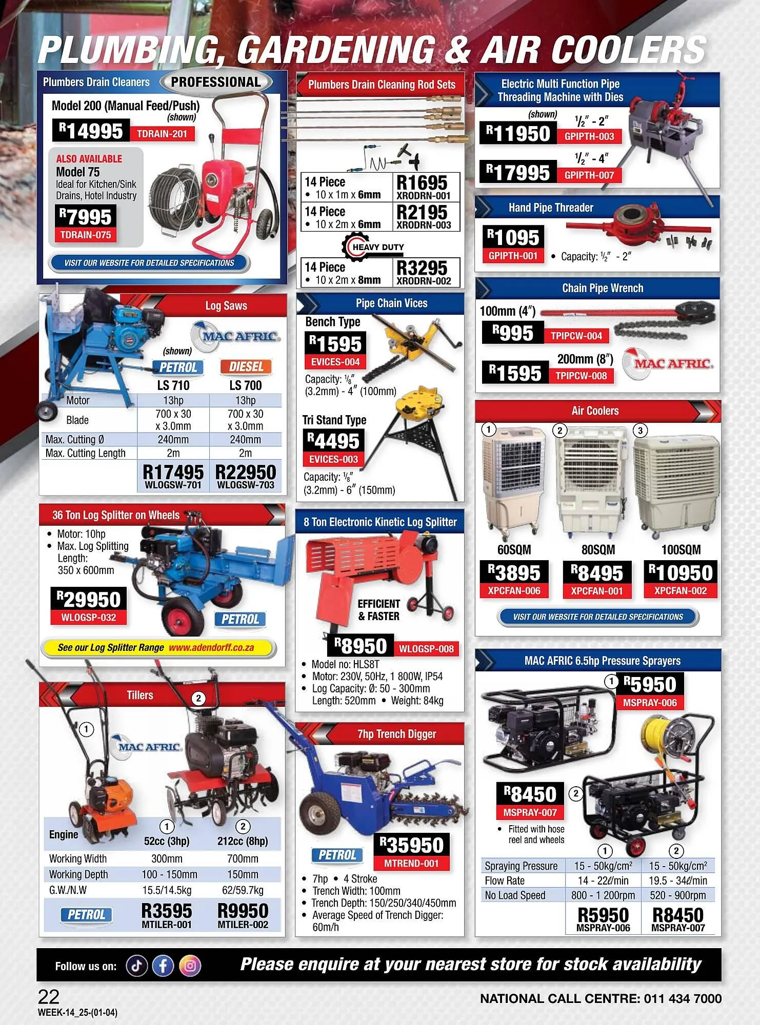 Adendorff Machinery Mart catalogue from 1 April to 30 April 2025 - Catalogue Page 24