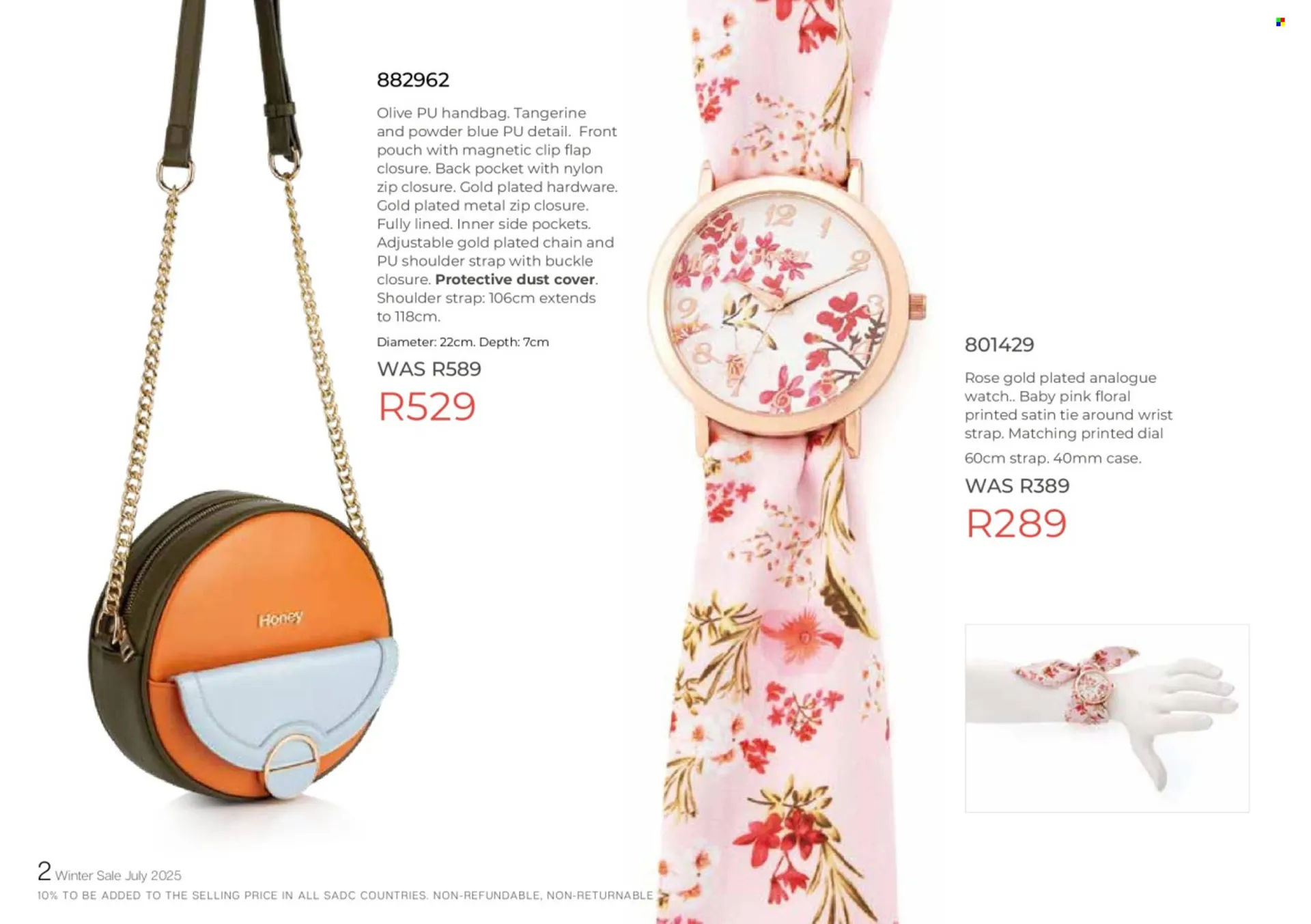 Honey Fashion Accessories catalogue from 20 July to 28 July 2025 - Catalogue Page 4