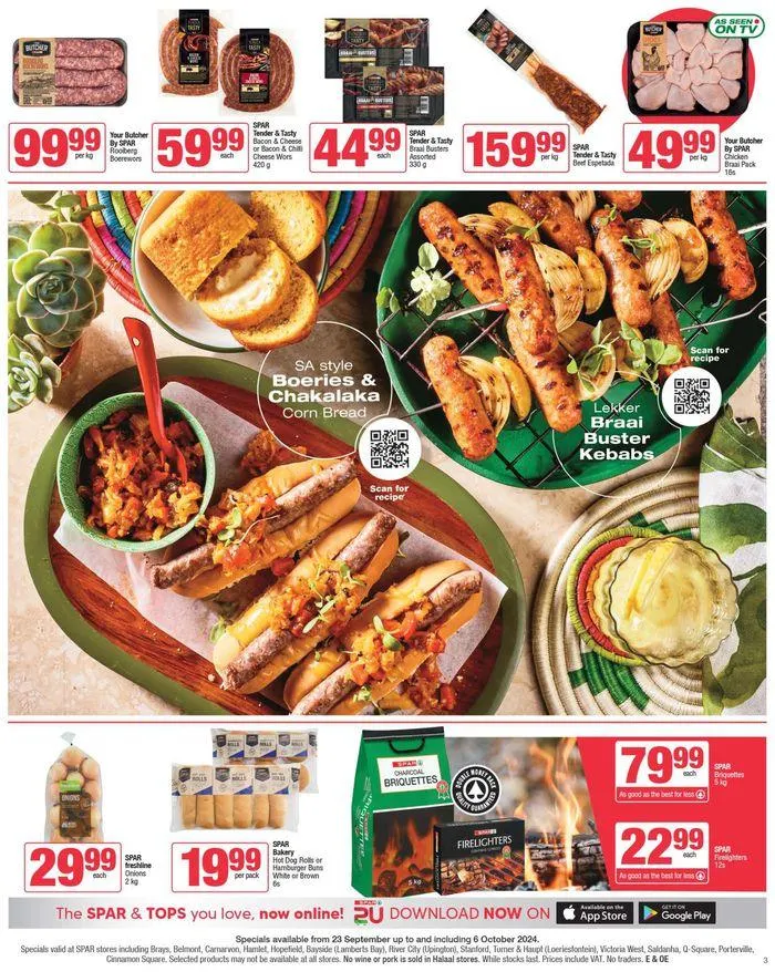 Specials Spar from 23 September to 6 October 2024 - Catalogue Page 3