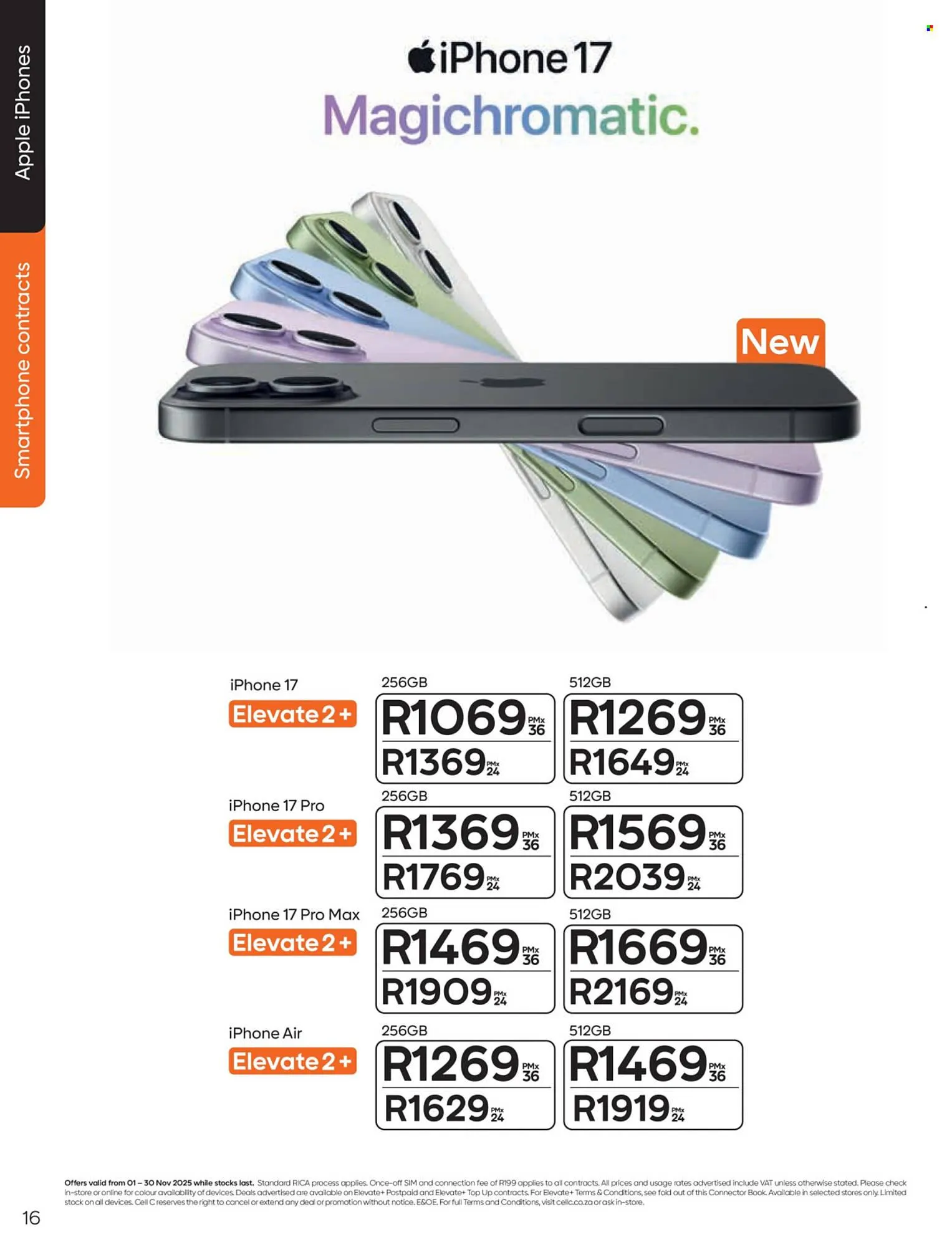 Cell C catalogue from 1 November to 30 November 2025 - Catalogue Page 18