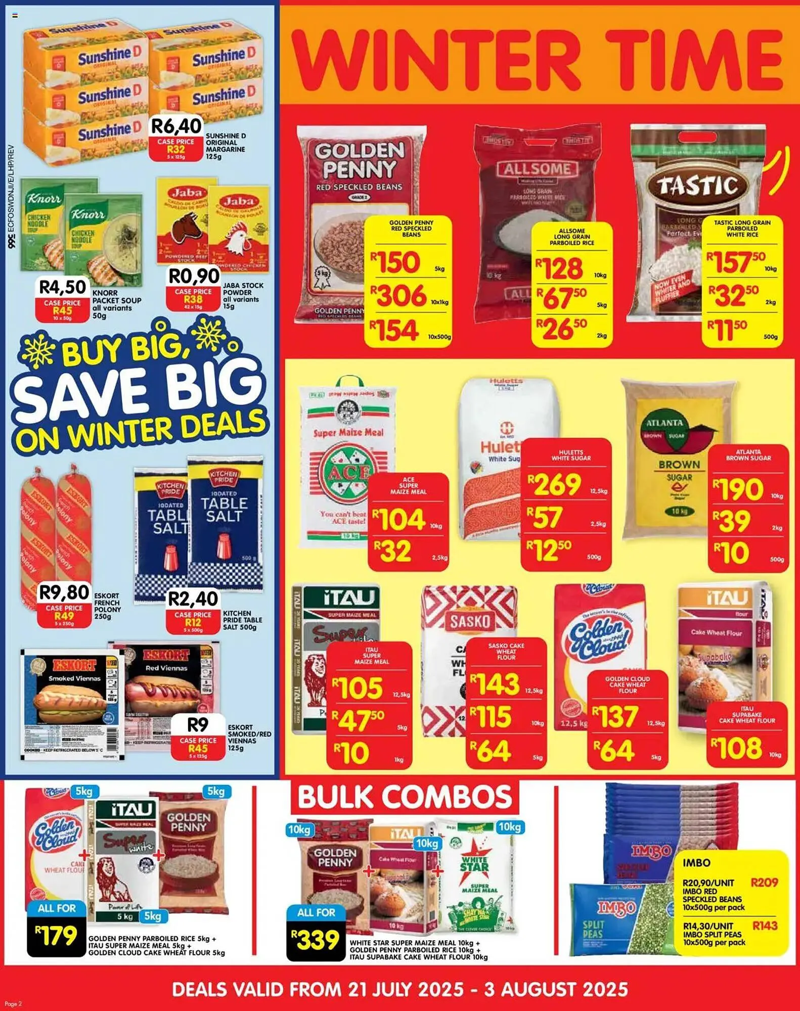 Shoprite catalogue from 21 July to 3 August 2025 - Catalogue Page 2