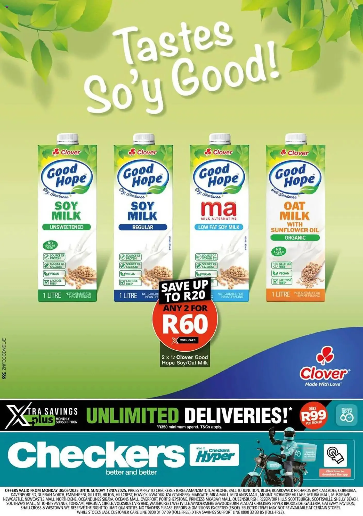 Checkers catalogue from 30 June to 13 July 2025 - Catalogue Page 1