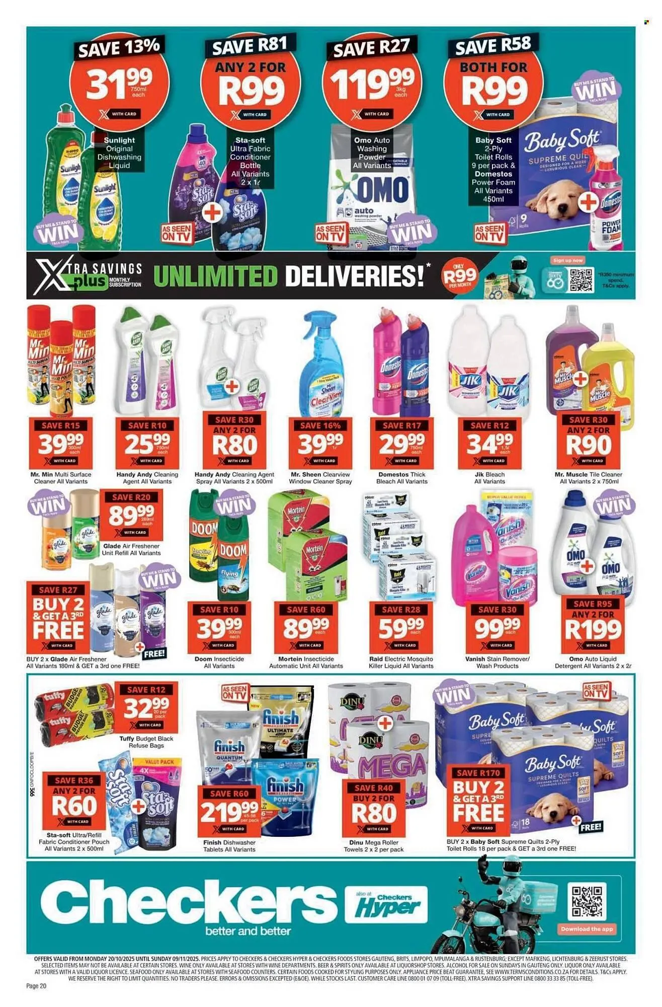 Checkers catalogue from 20 October to 9 November 2025 - Catalogue Page 20