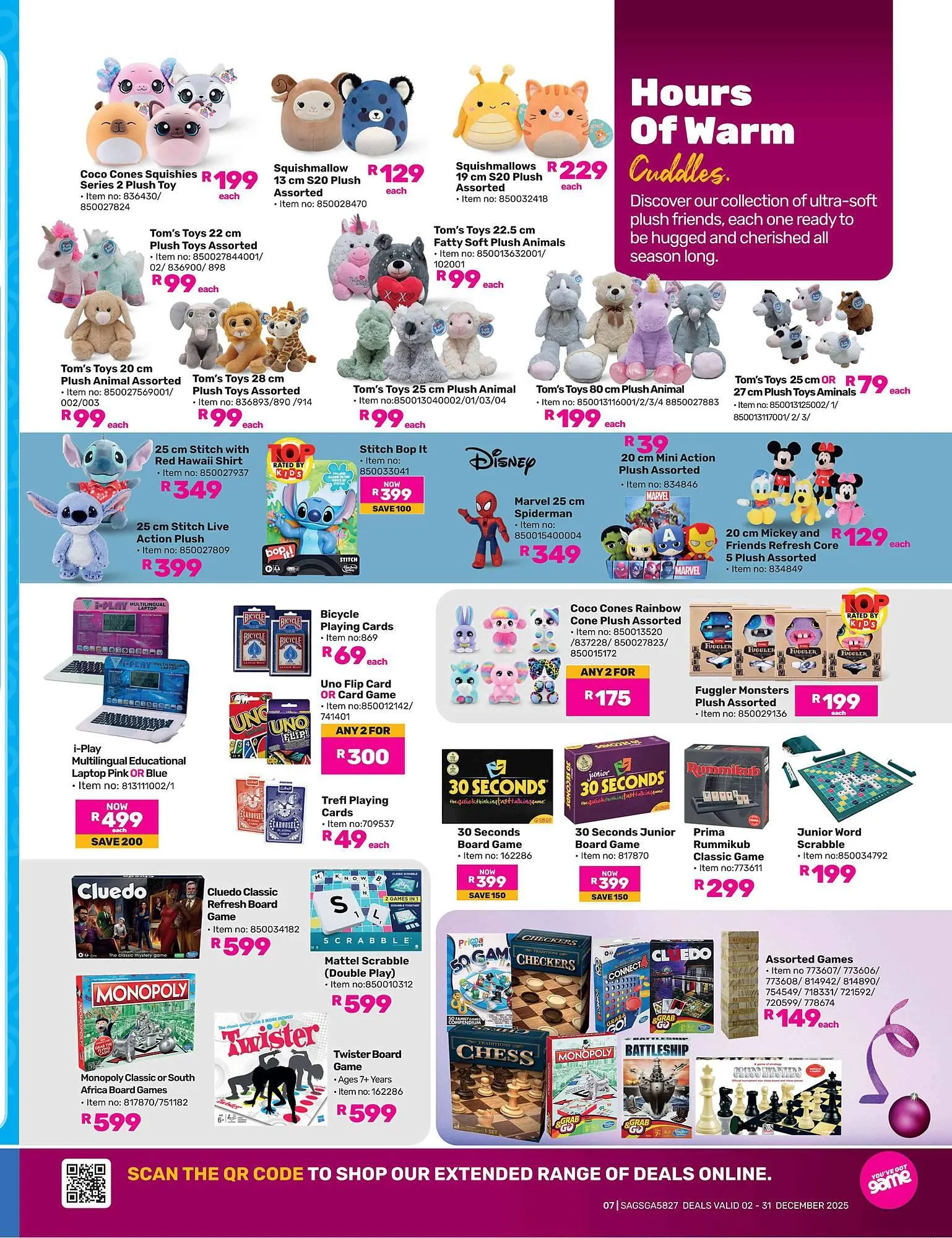 Game catalogue from 2 December to 31 December 2025 - Catalogue Page 7