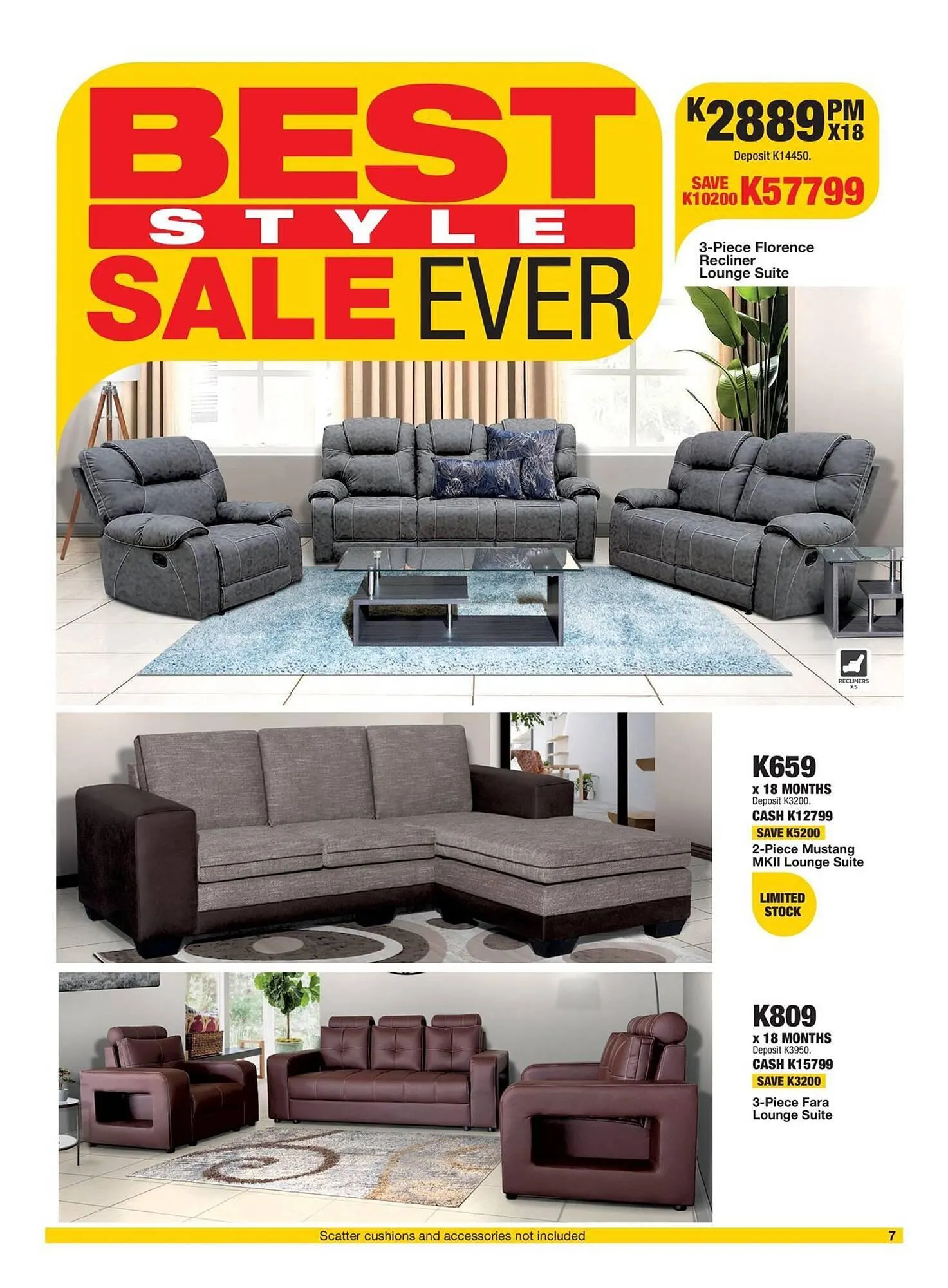OK Furniture catalogue from 17 September to 5 October 2025 - Catalogue Page 7