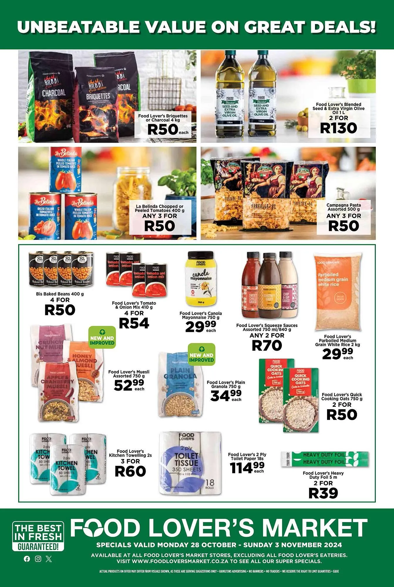 Food Lover's Market catalogue from 28 October to 3 November 2024 - Catalogue Page 10