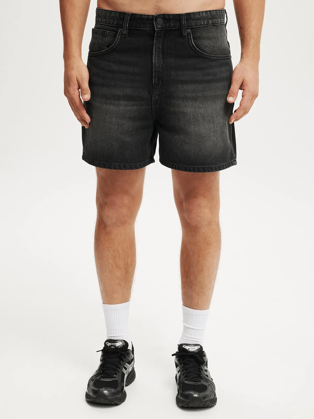 Men's Cotton On Black Denim Shorts
