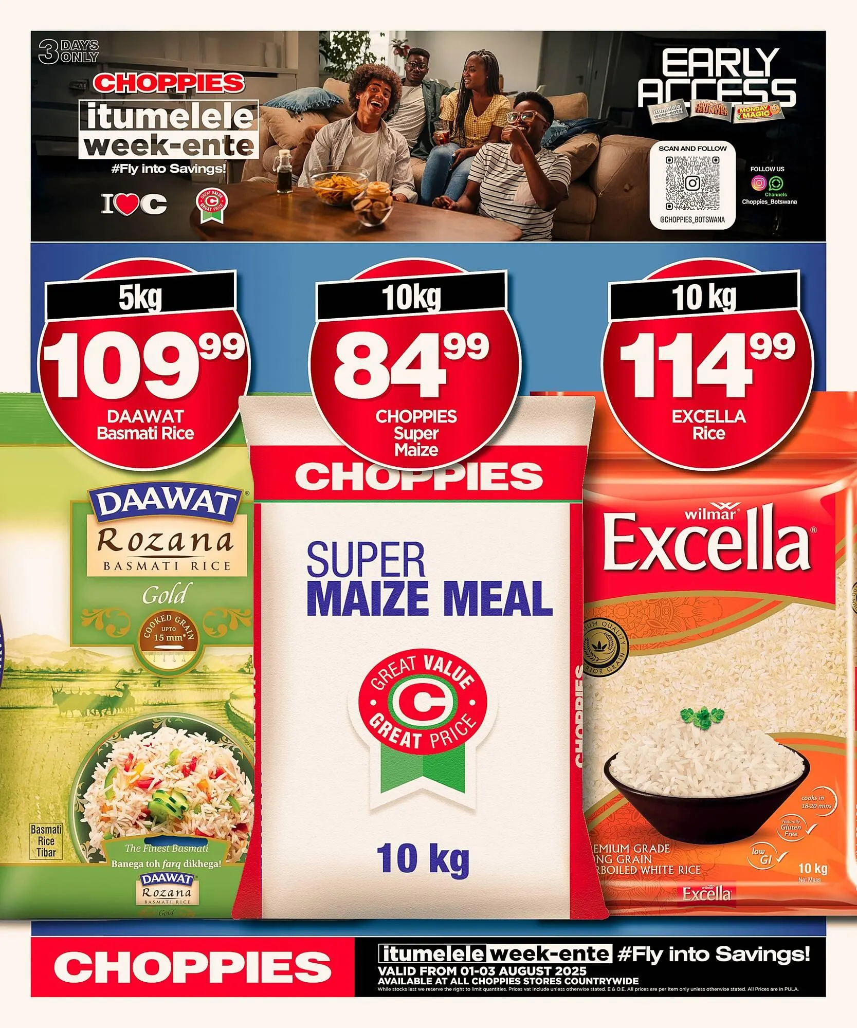 Choppies catalogue from 1 August to 3 August 2025 - Catalogue Page 2