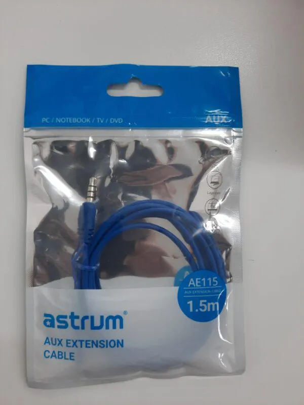 ASTRUM AE115 3.5MM 4POLE EXTENSION 1.5M
